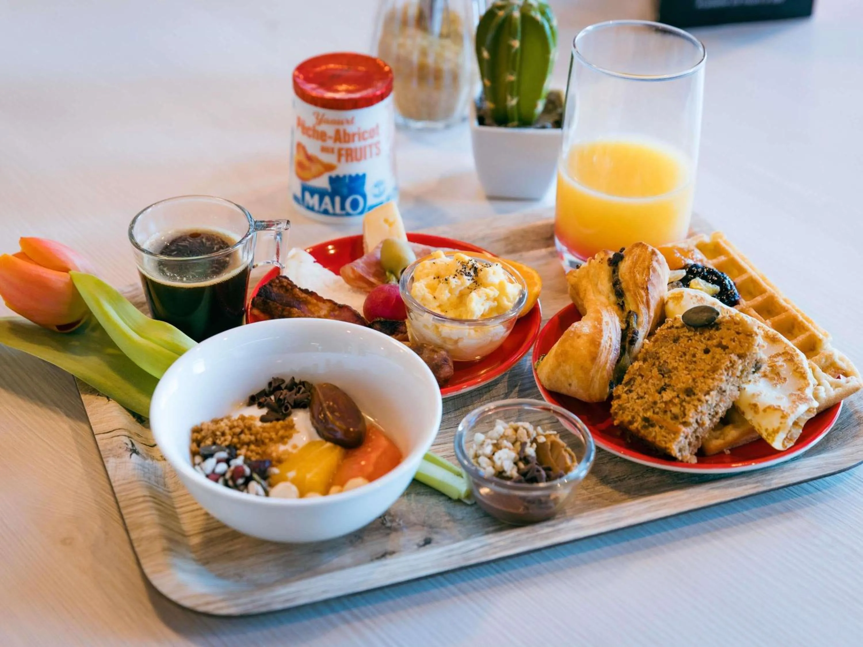 Breakfast in ibis Saint Malo Plage