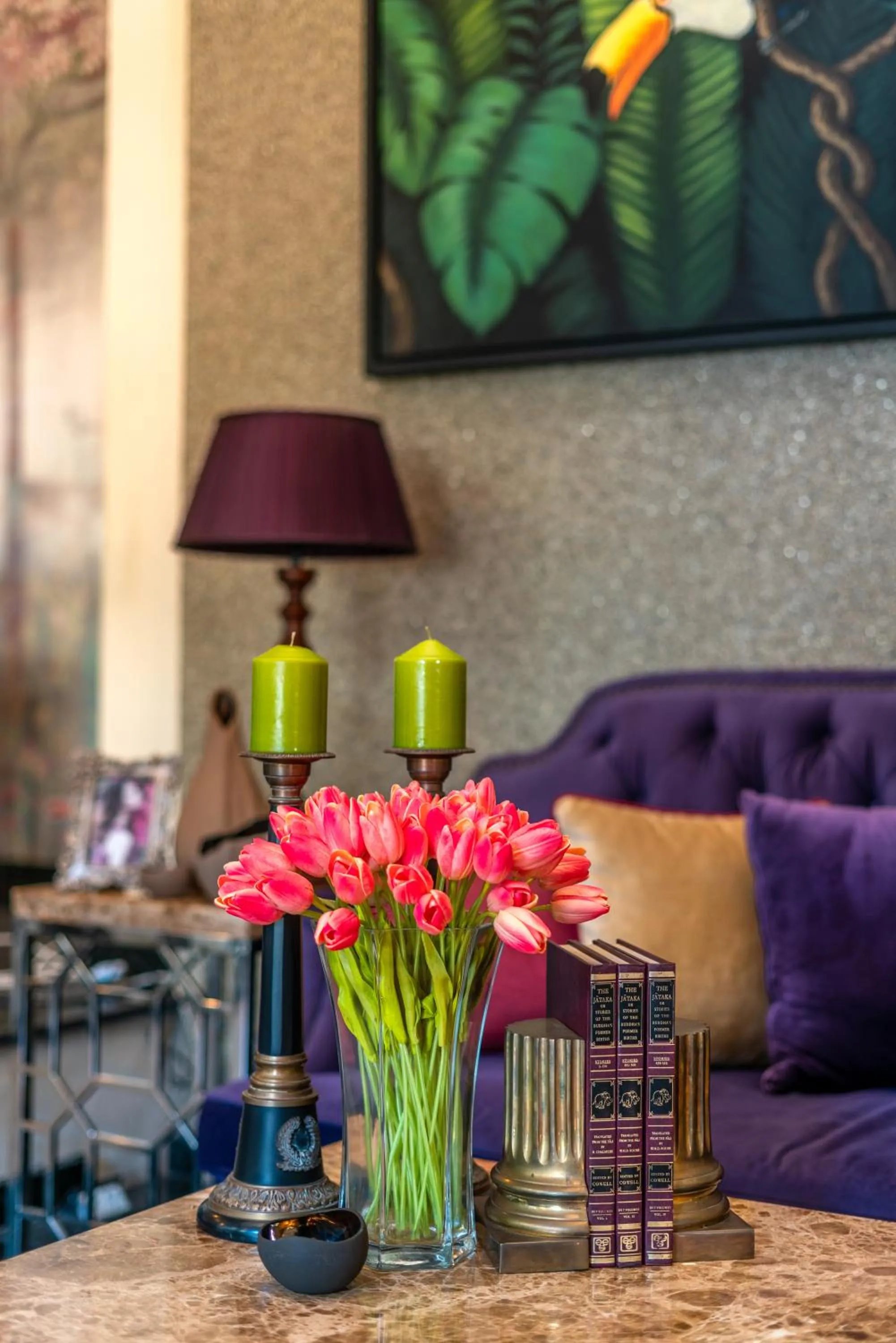 Decorative detail in Clove Villa