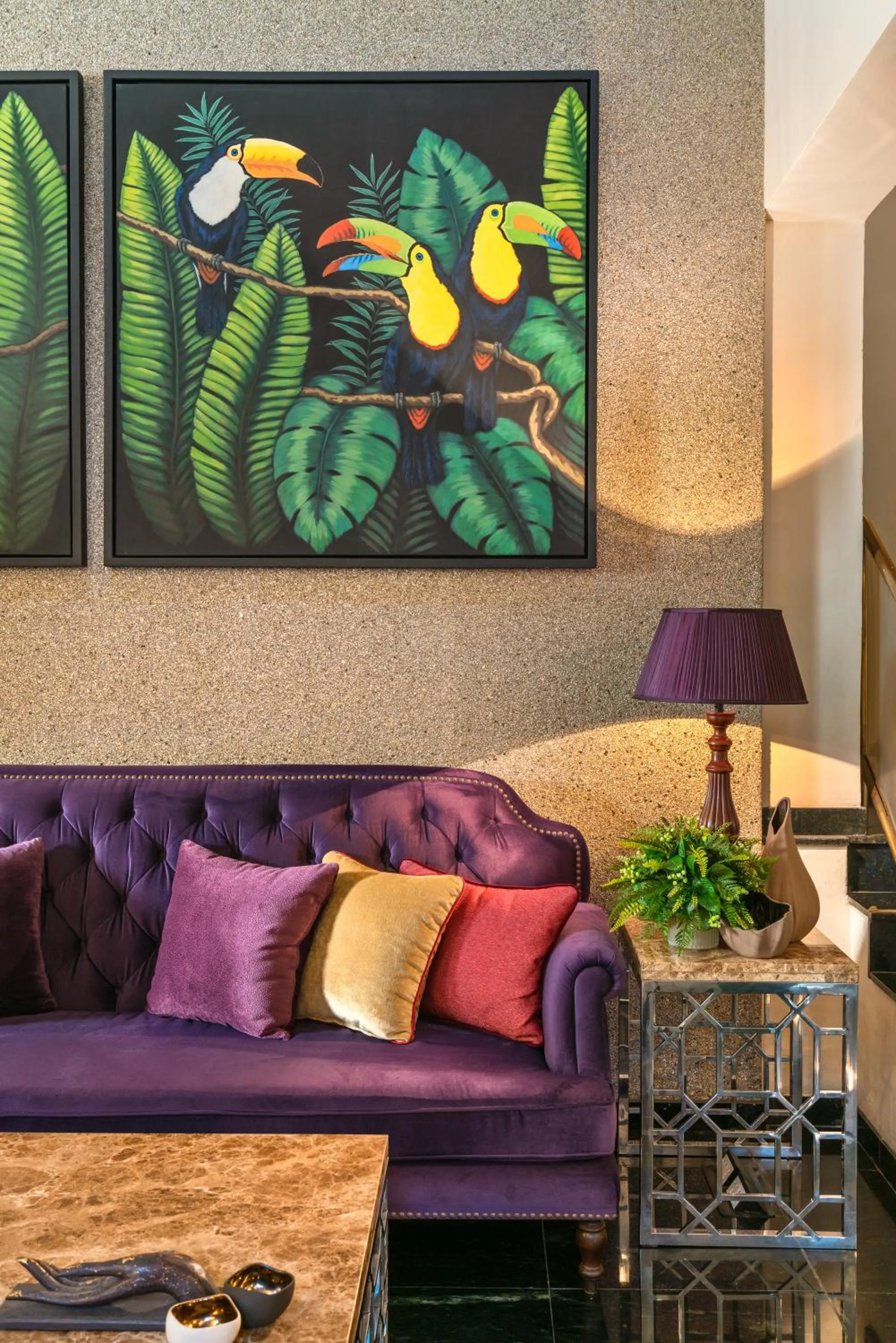 Decorative detail in Clove Villa