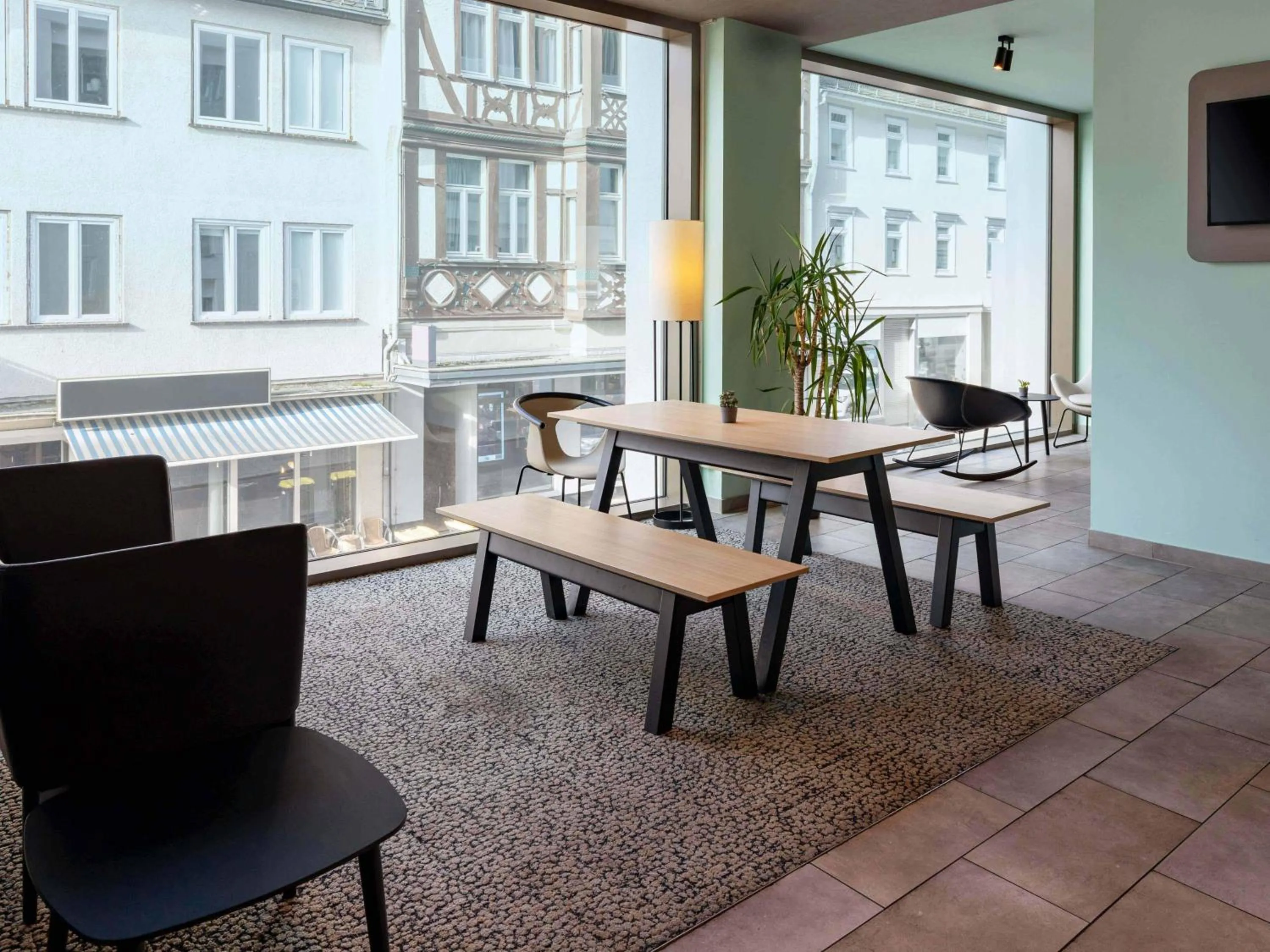 Balcony/Terrace in B&B Hotel Marburg