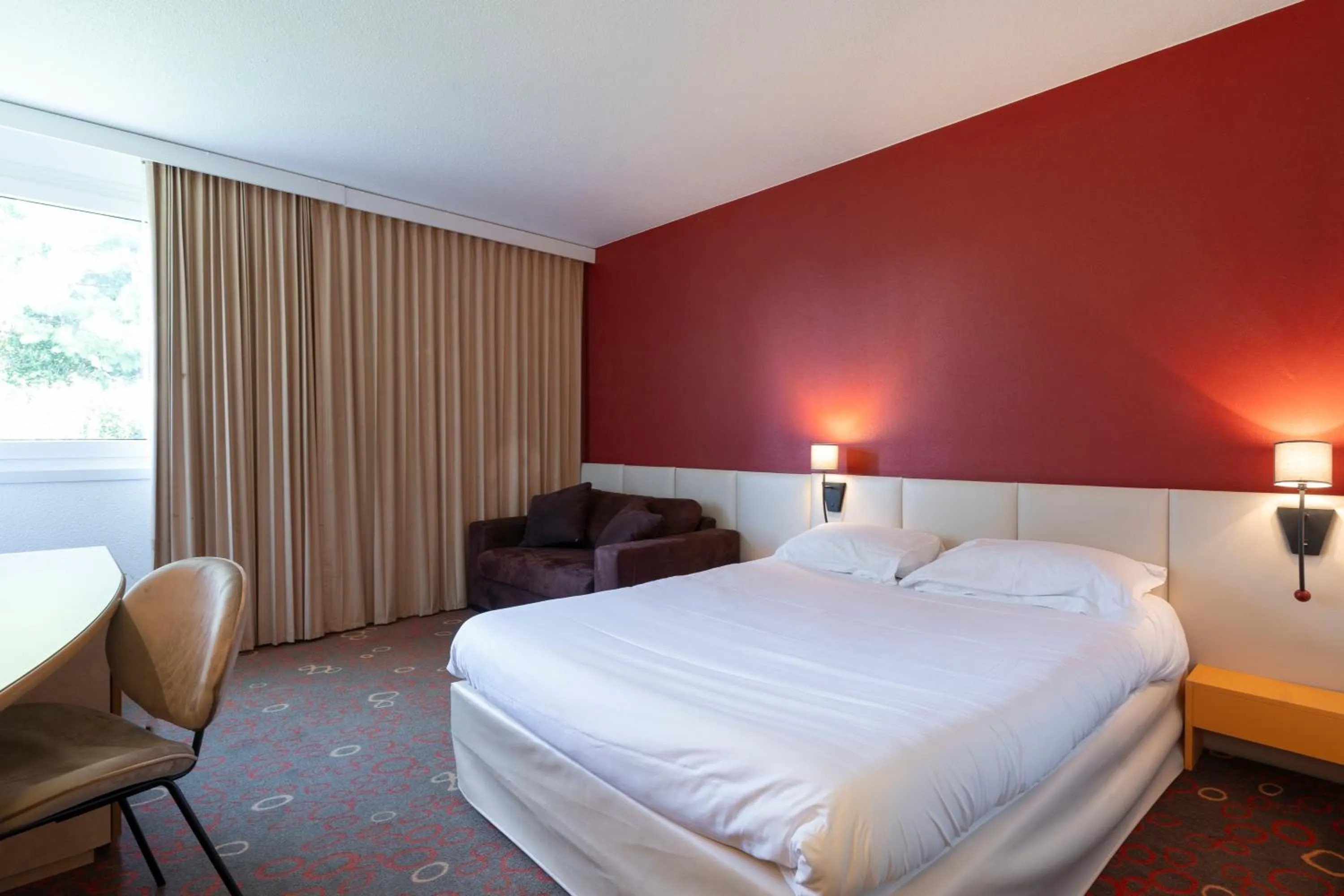 Bed in Hôtel Akena Poitiers Nord Futuroscope