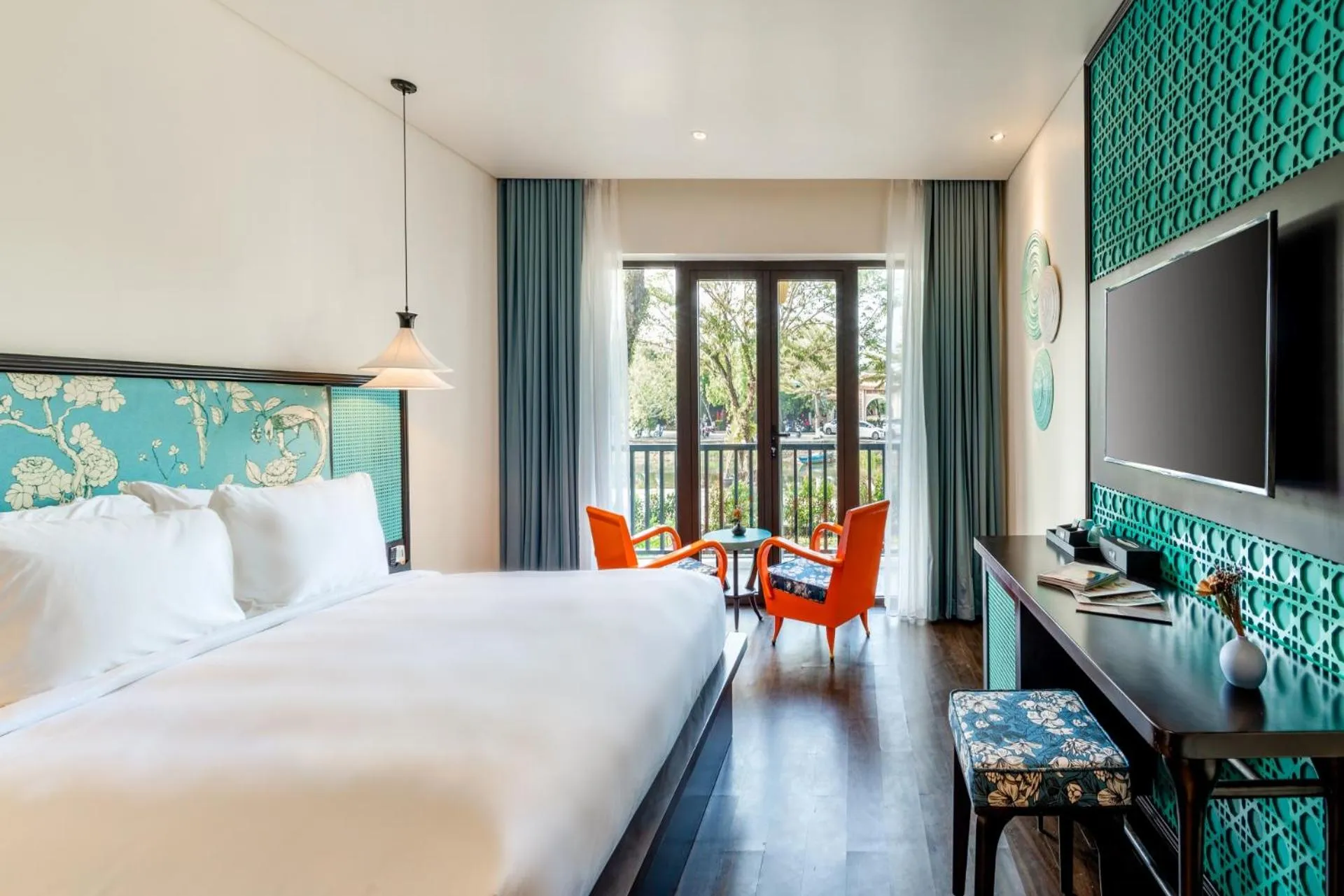 Photo of the whole room, Bed in De An Hotel