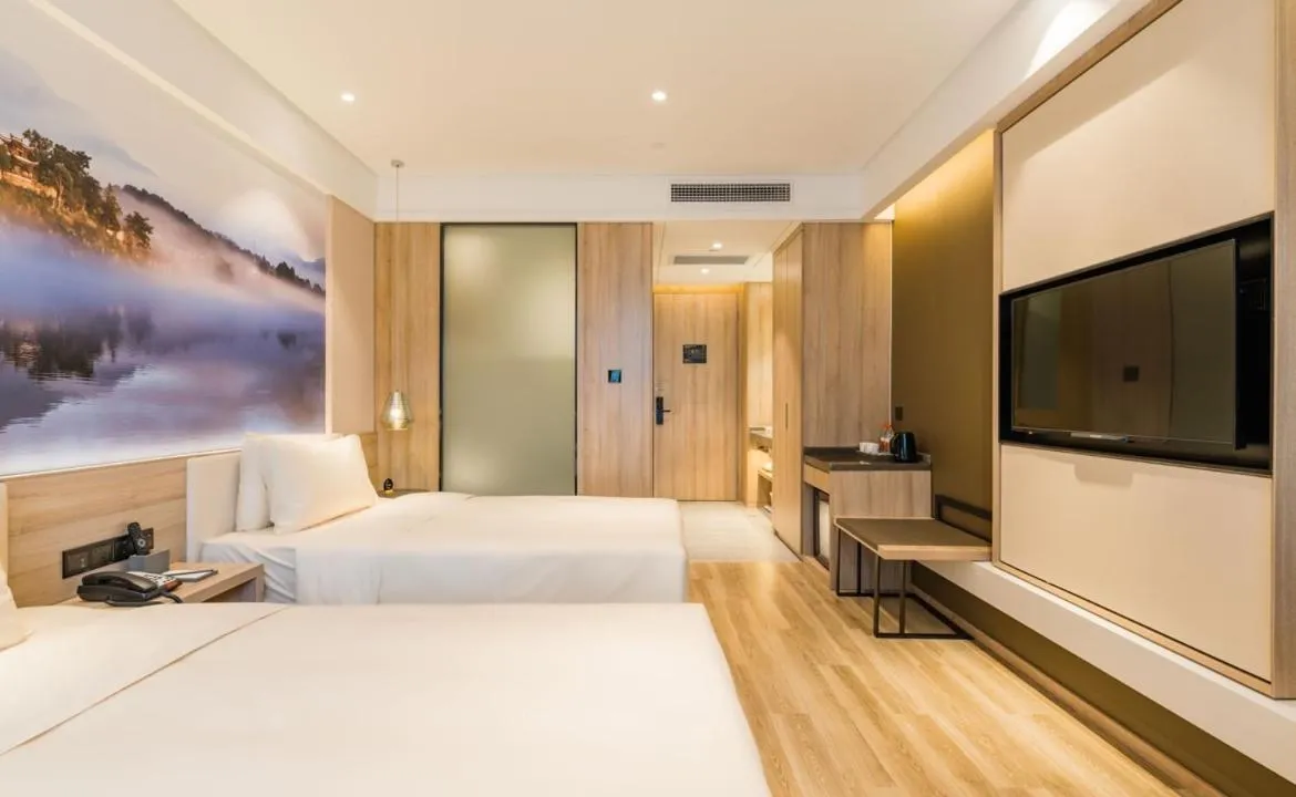 Bed in Atour Hotel Hefei South Railway Station