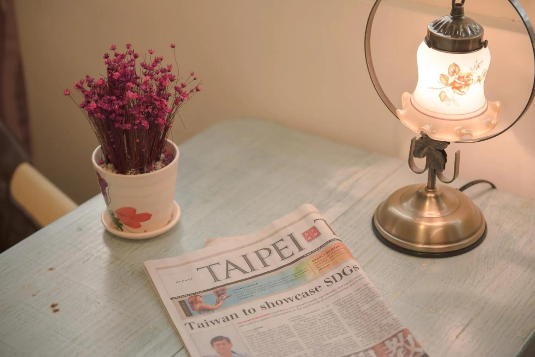 Decorative detail in Elizabeth Hotel