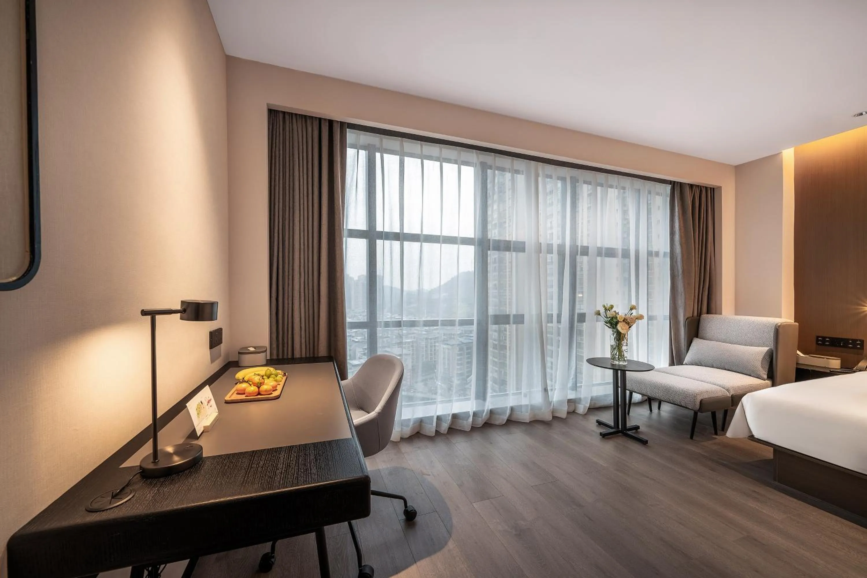 Bed in Atour Hotel (Chengdu Tongzilin)