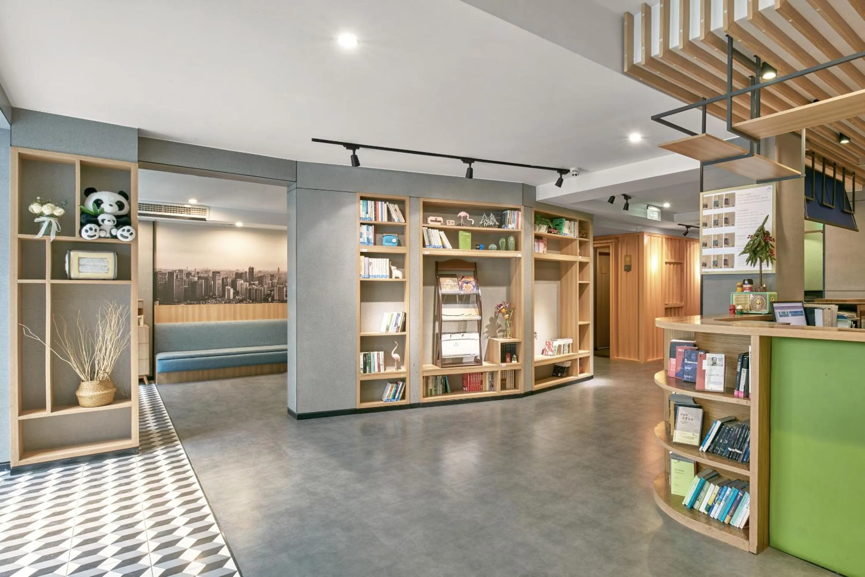 Library in Atour Light (Chengdu Jinli)