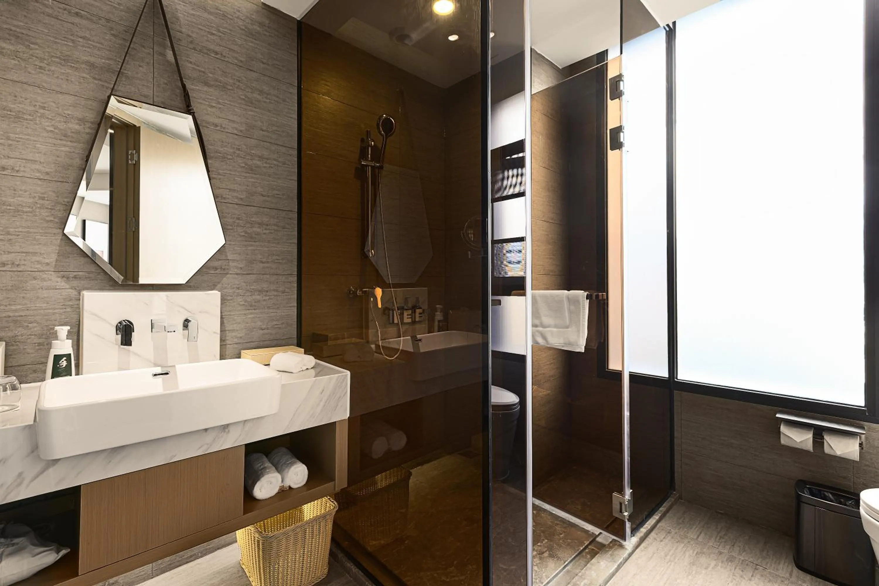 Bathroom in Atour Hotel Chengdu Yulin Huaxi