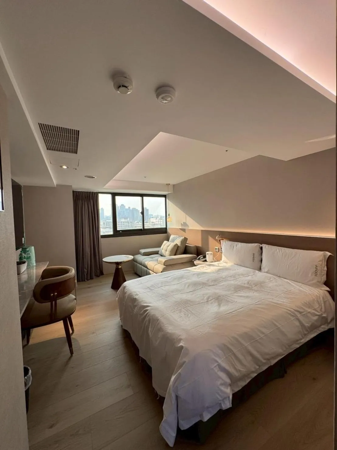 Bed in Fooyee Hotel Taichung Yizhong