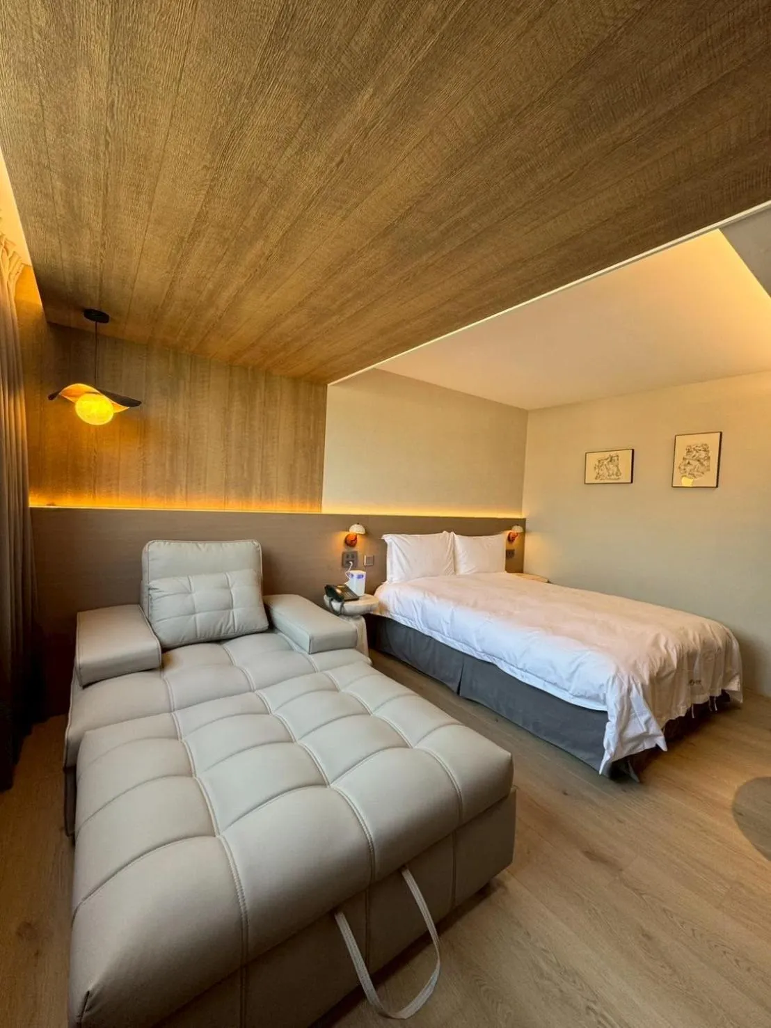 Bed in Fooyee Hotel Taichung Yizhong