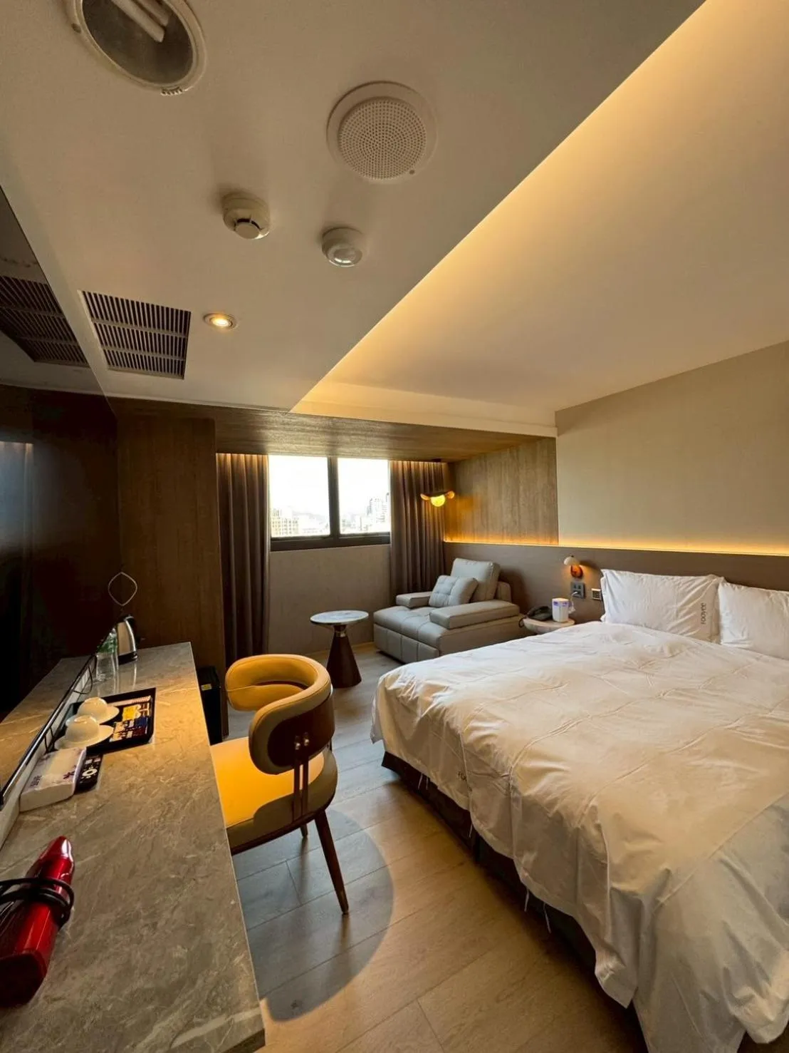 Bed in Fooyee Hotel Taichung Yizhong