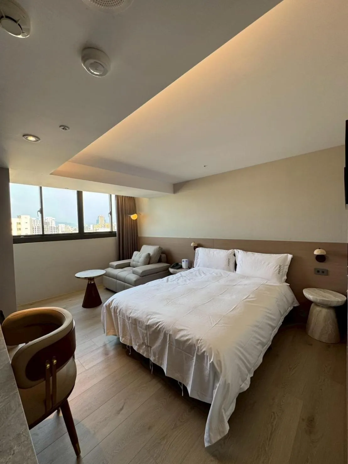 Bed in Fooyee Hotel Taichung Yizhong