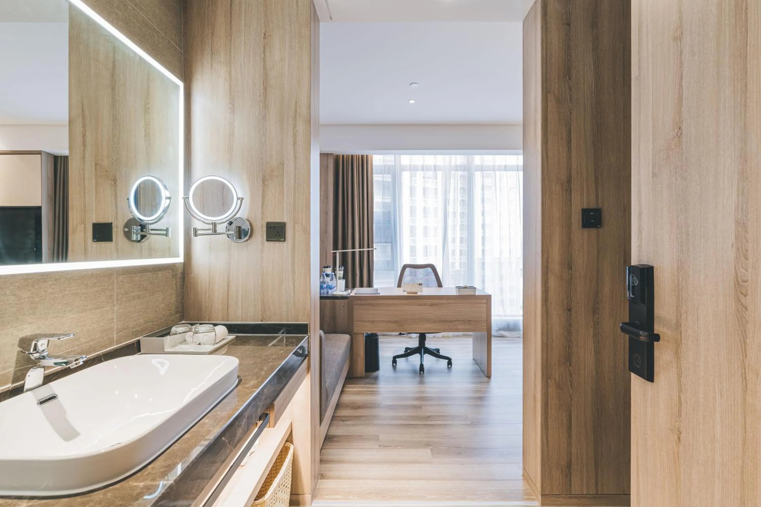 Photo of the whole room in Atour Hotel (Puning High Speed Railway Station)