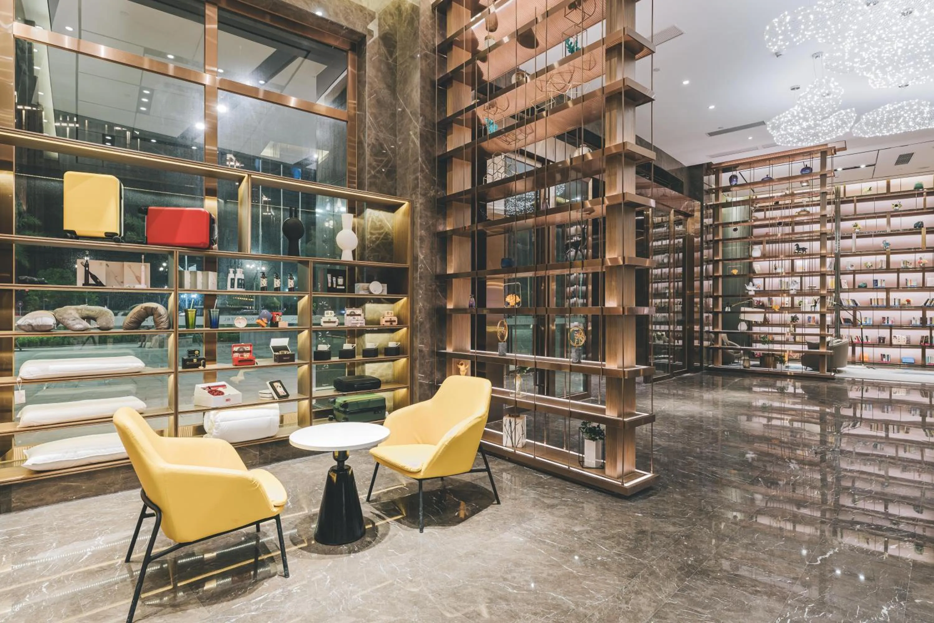 Lobby or reception in Atour Hotel (Puning High Speed Railway Station)