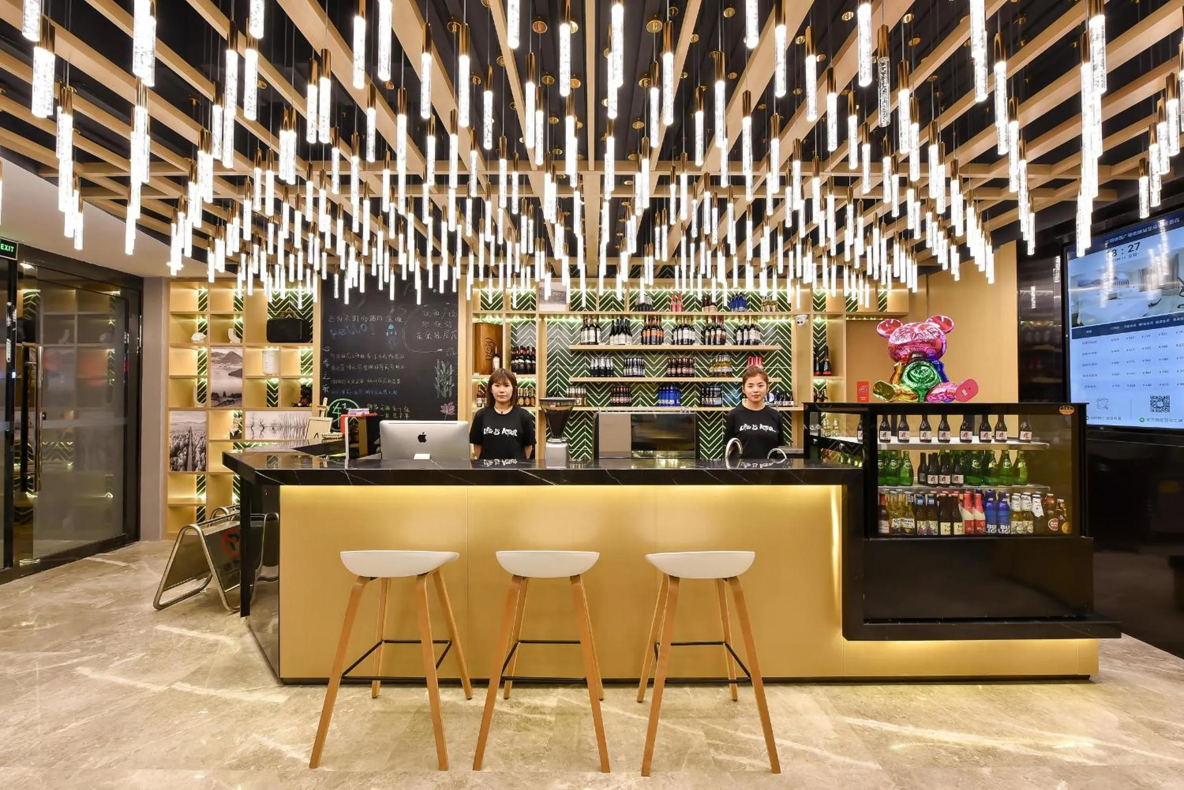 Lounge or bar in Atour Light Hotel Shenyang Tiexi Plaza Wanxianghui