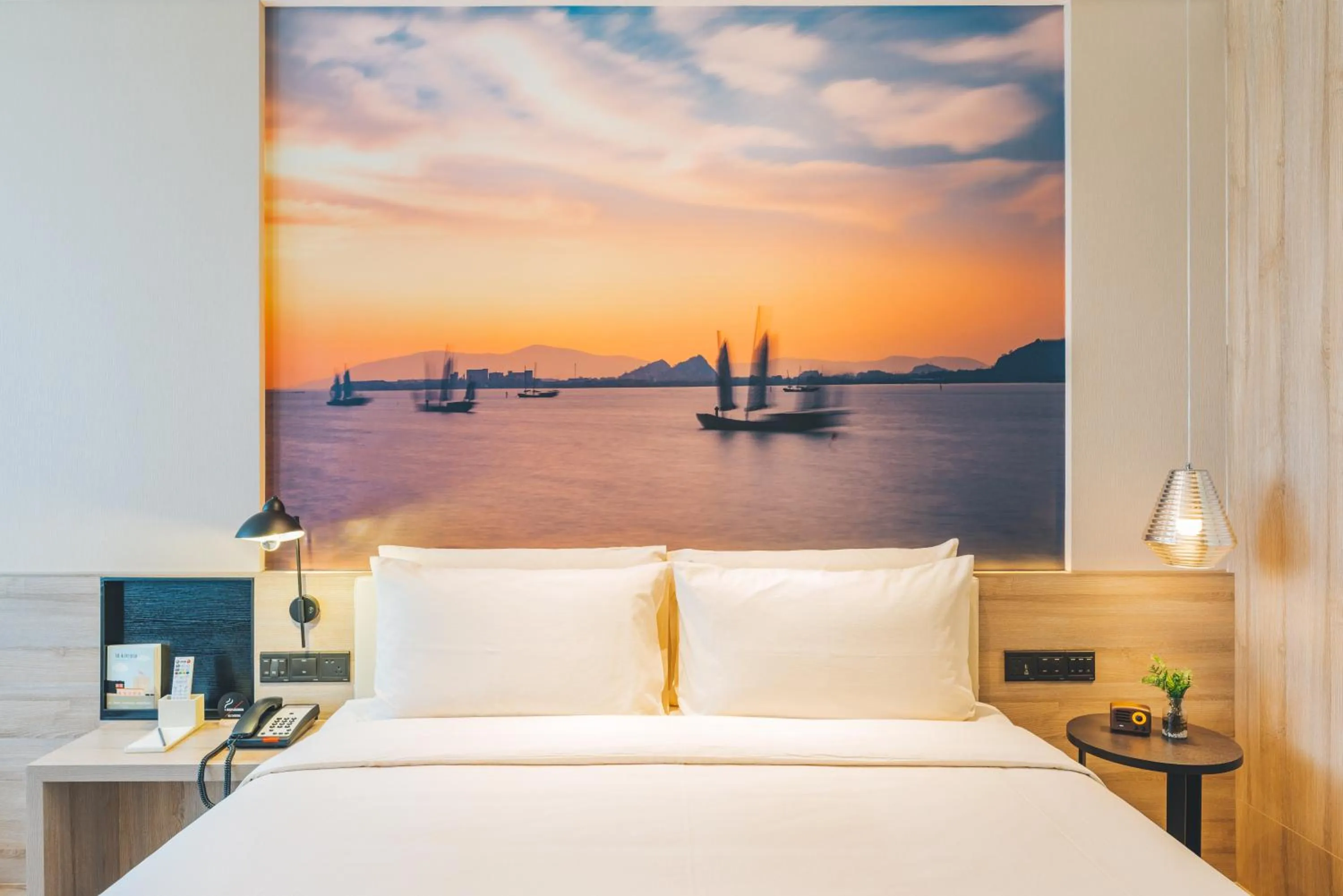 Bed in Atour Hotel (Suzhou Xiangcheng)