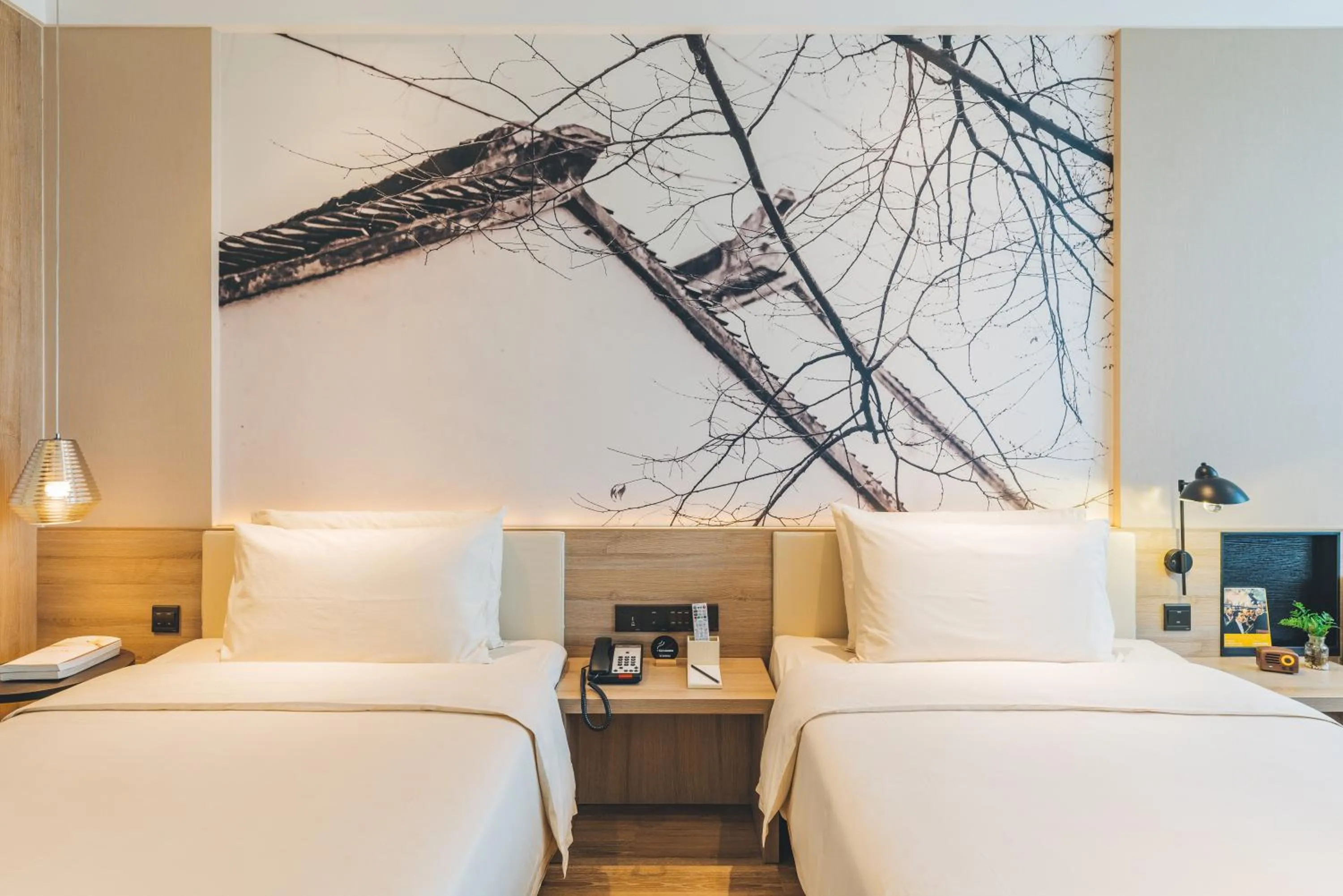 Bed in Atour Hotel (Suzhou Xiangcheng)