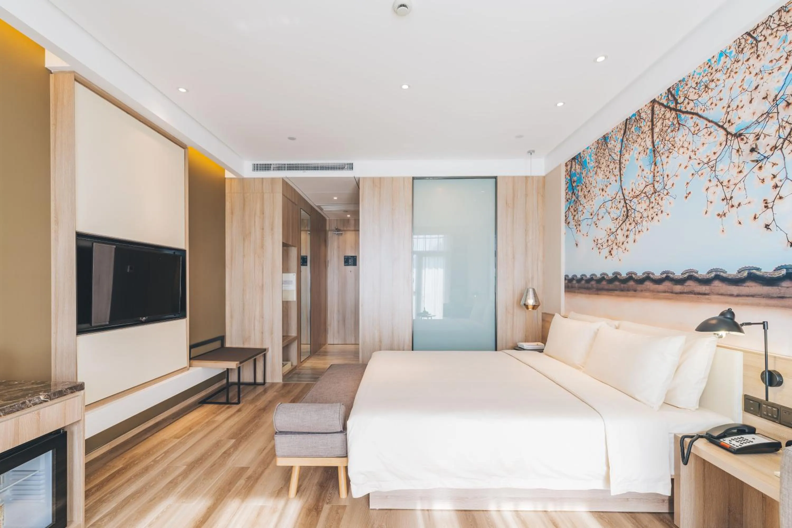 Bed in Atour Hotel (Suzhou Xiangcheng)