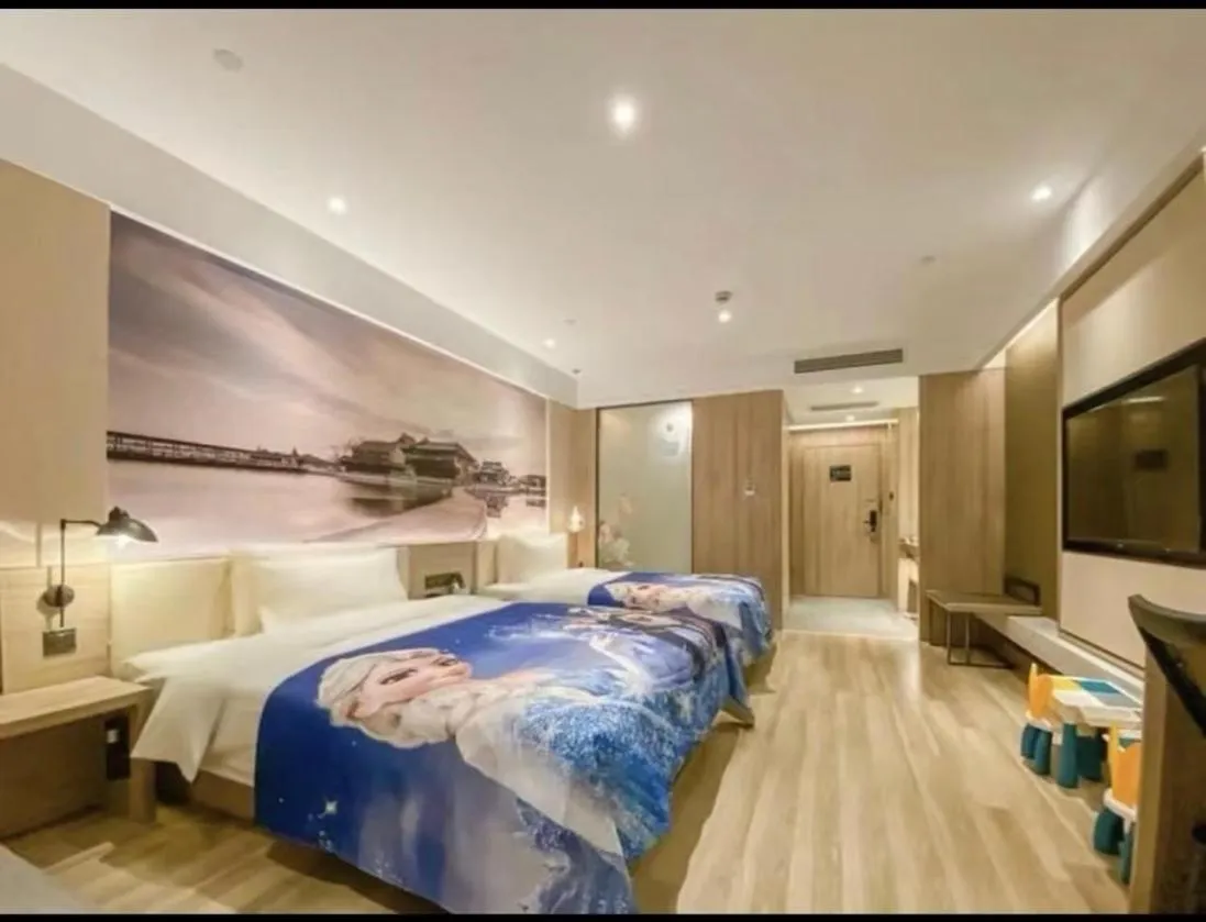 Property building, Bed in Atour Hotel (Suzhou Wujiang Wuyue Plaza)