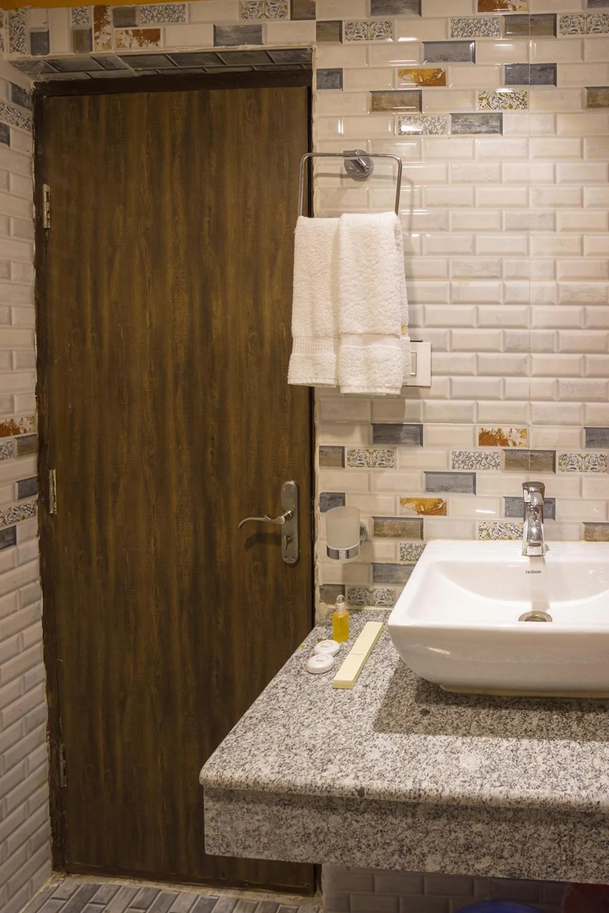 Bathroom in Hotel Yellow Pagoda Pokhara