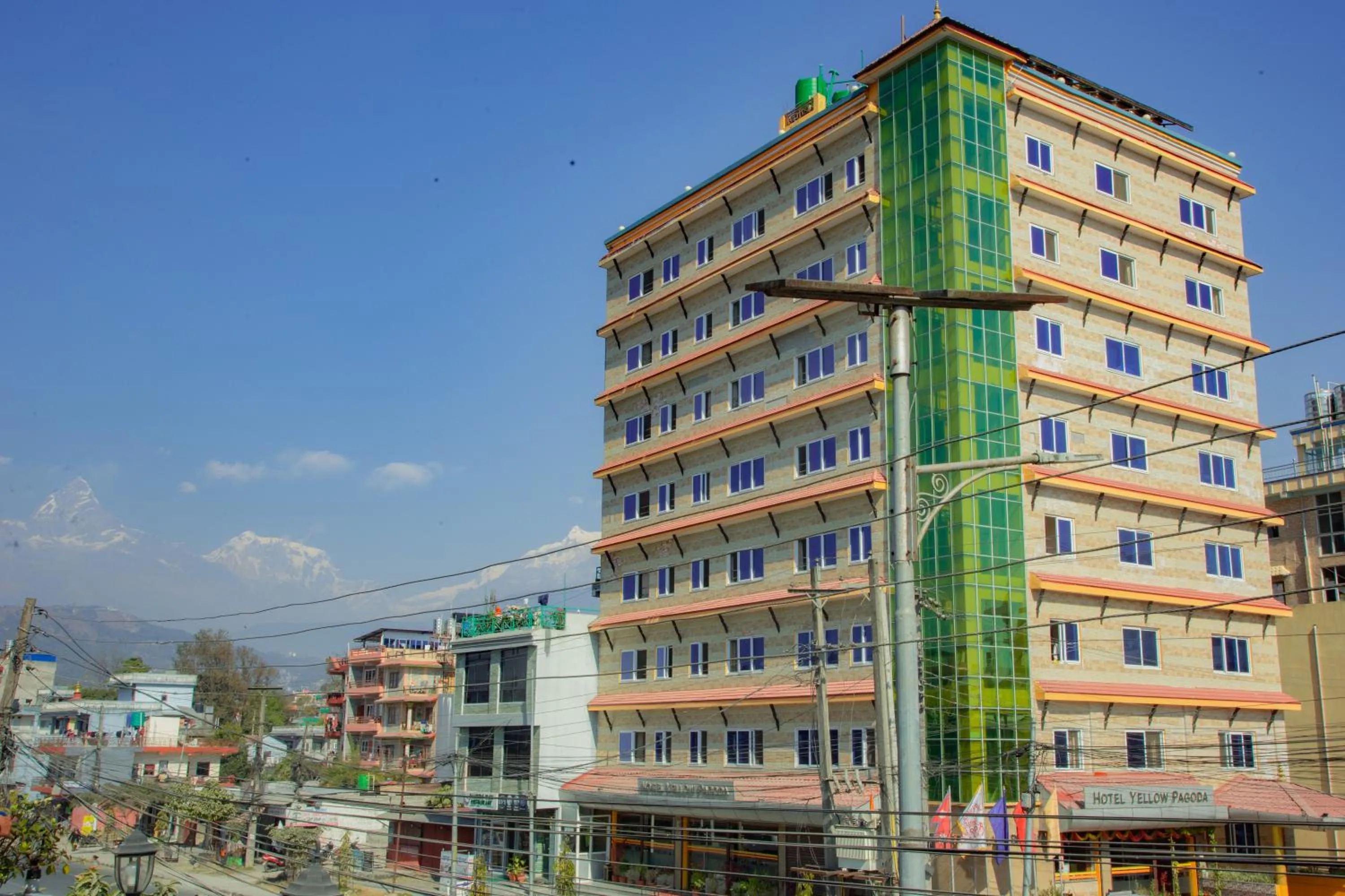 Property building in Hotel Yellow Pagoda Pokhara