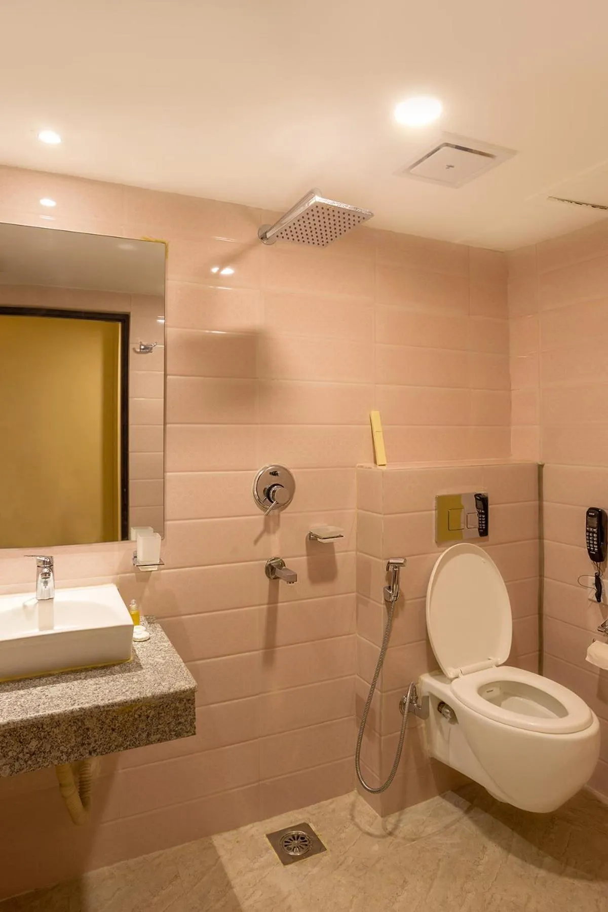 Bathroom in Hotel Yellow Pagoda Pokhara