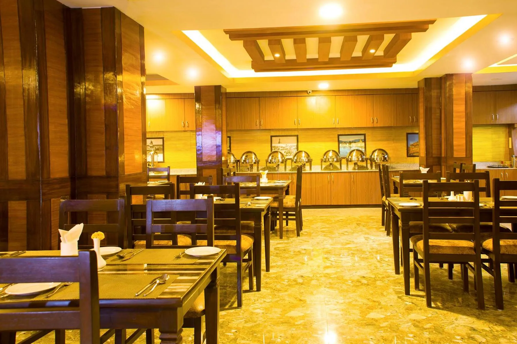 Restaurant/places to eat in Hotel Yellow Pagoda Pokhara