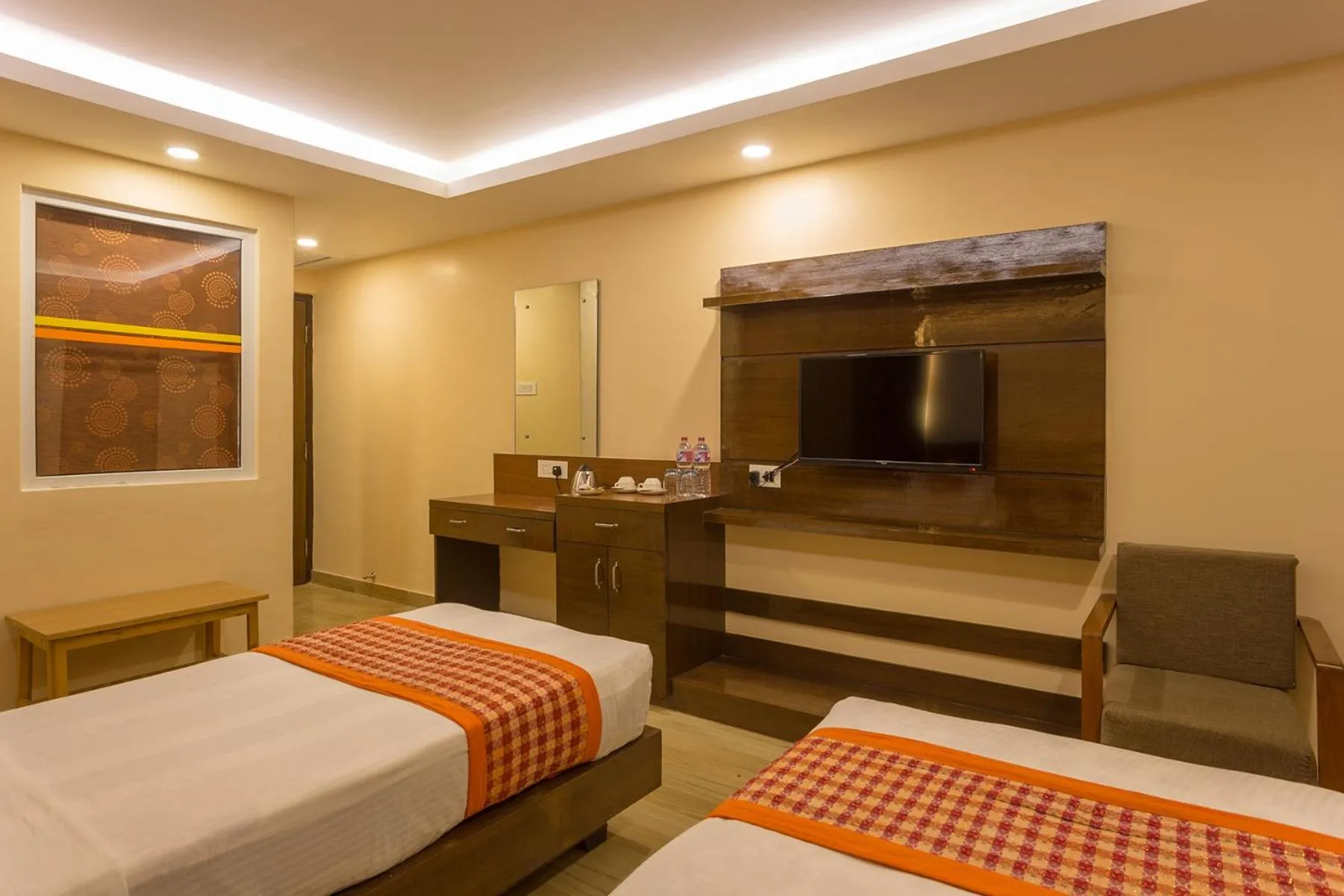 Bedroom, Bed in Hotel Yellow Pagoda Pokhara