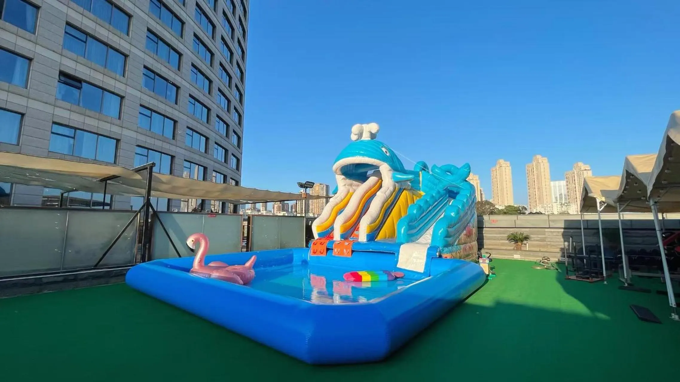 Aqua park in Xiamen Mingfa International Hotel