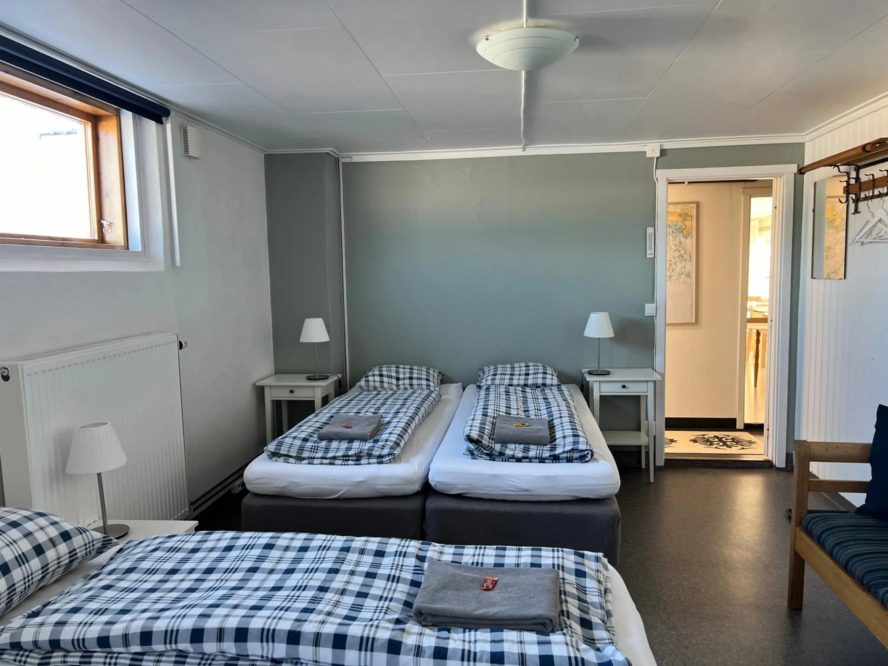 Bedroom, Bed in Sangis Motell och Camping