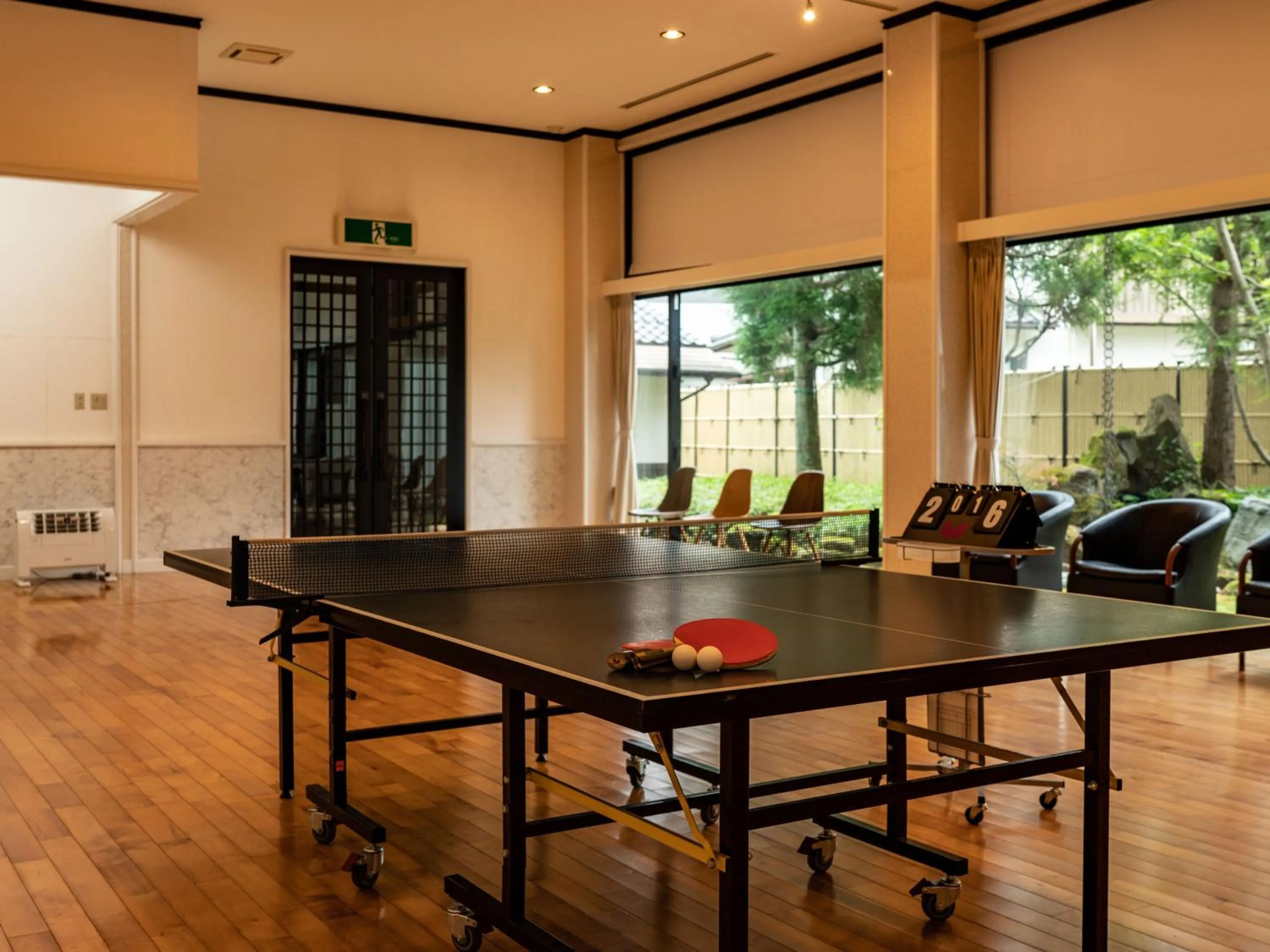 Table tennis in Yawaragi-no-Sato Yadoya