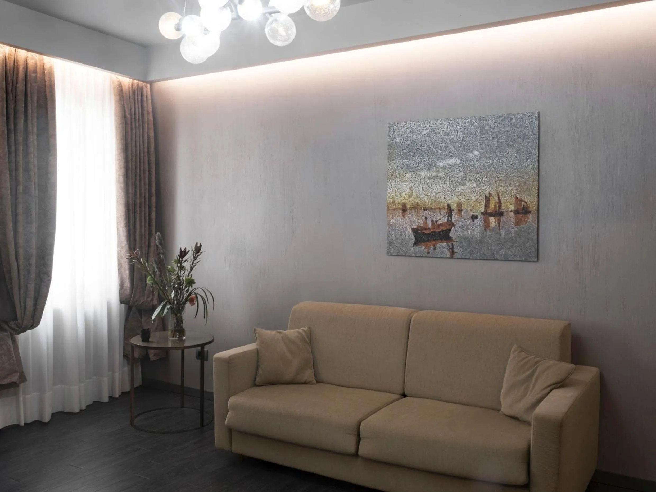 Living room in Hotel Aquarius Venice - Ascend Collection
