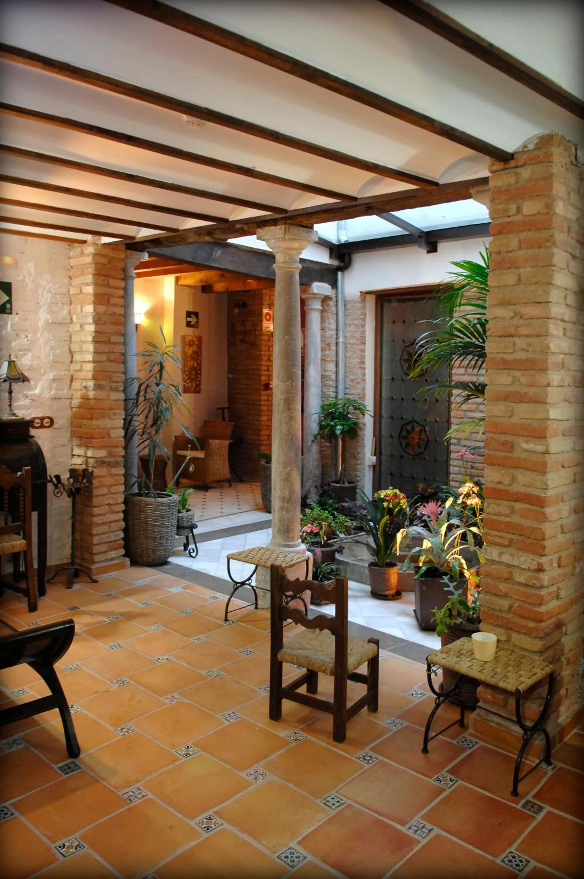 Patio in Pensión Alfin