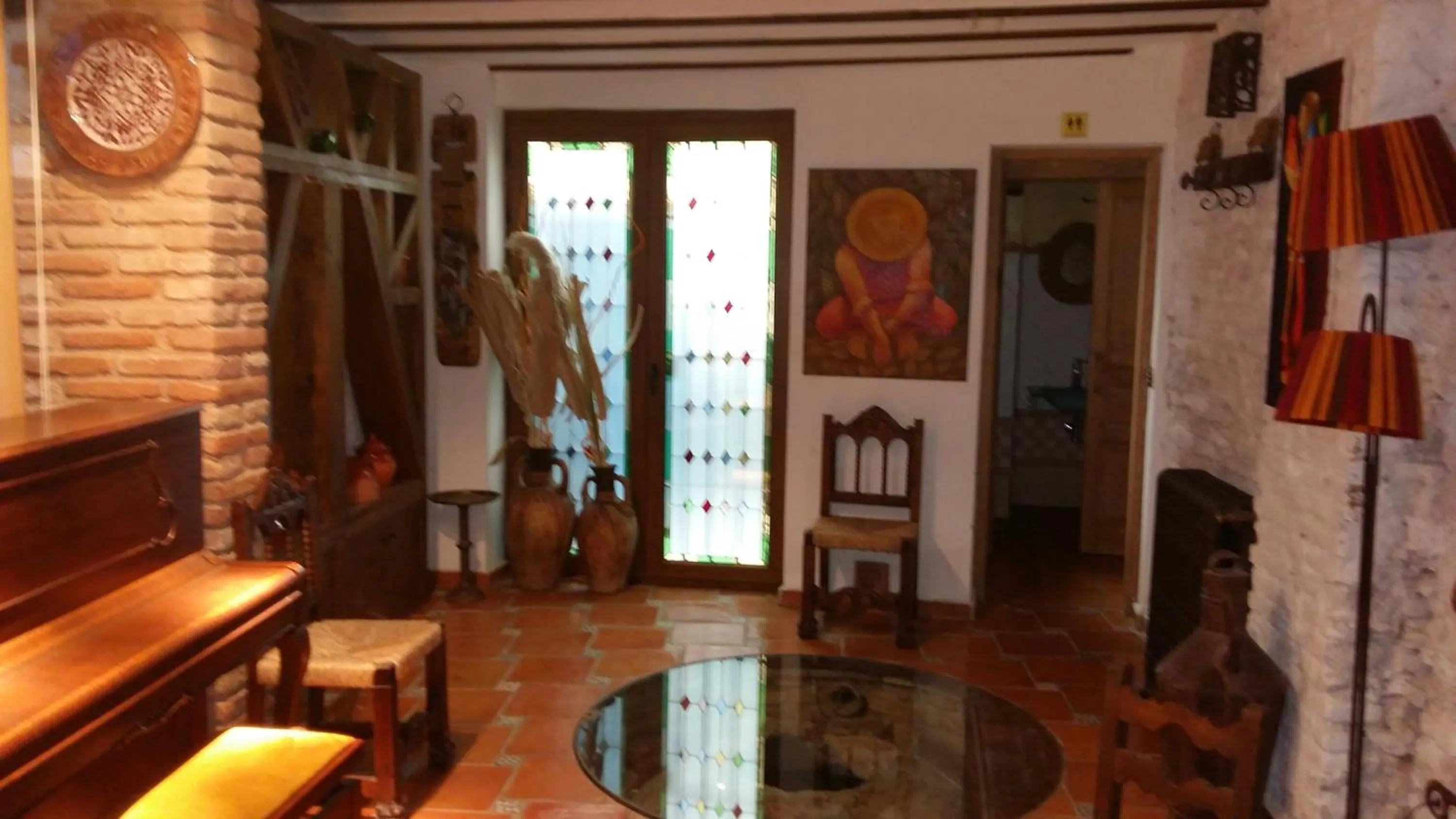 Patio in Pensión Alfin