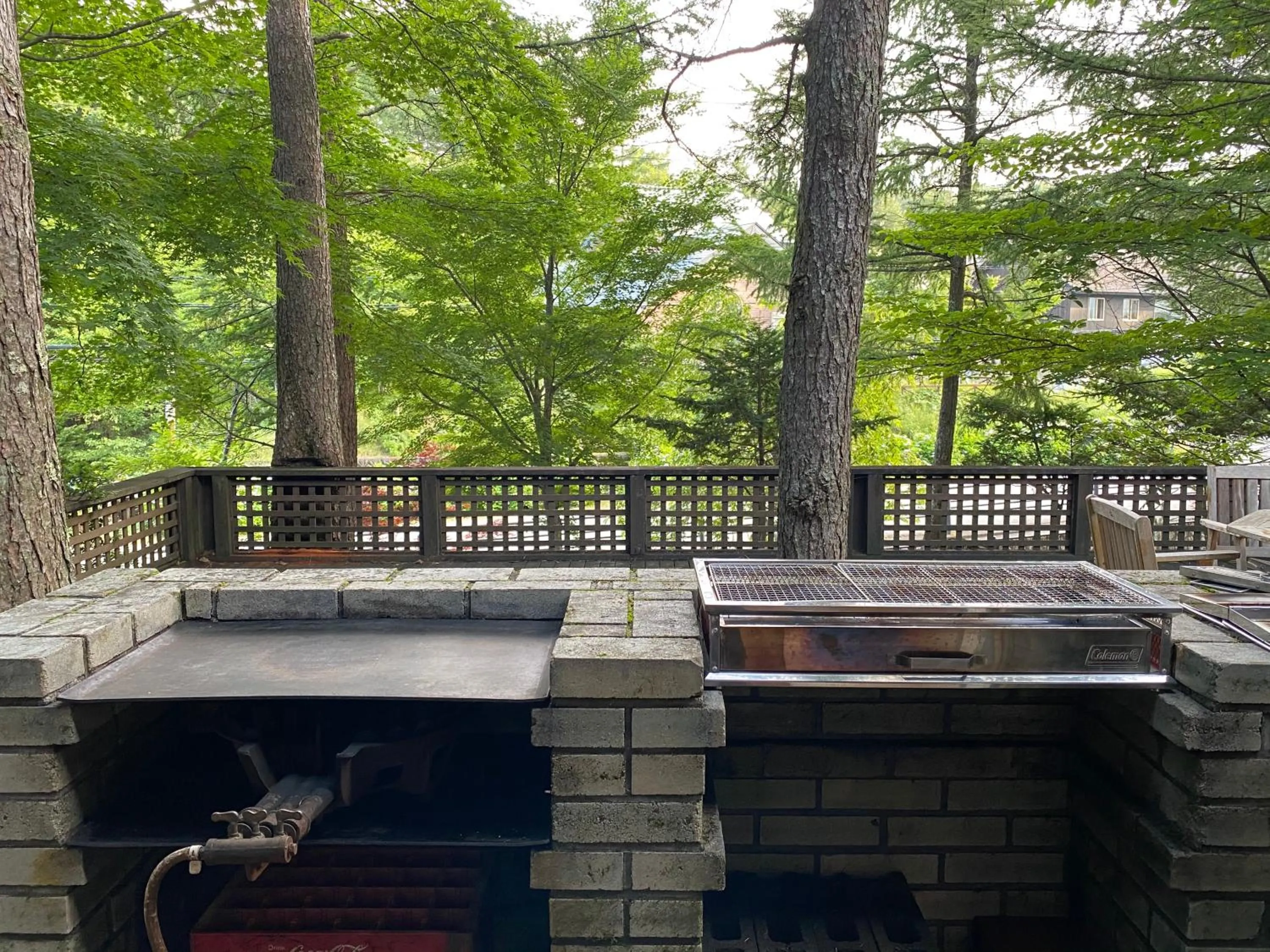 BBQ facilities in Ryosha Tsukiakari