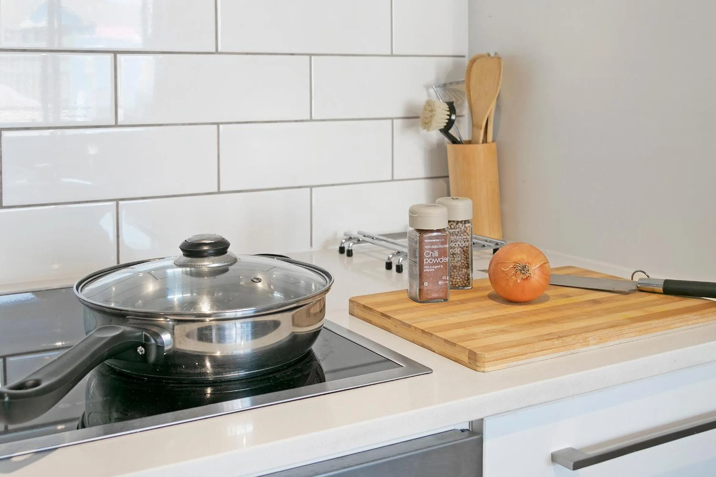 kitchen in Urban Artisan Luxury Suites by Totalstay