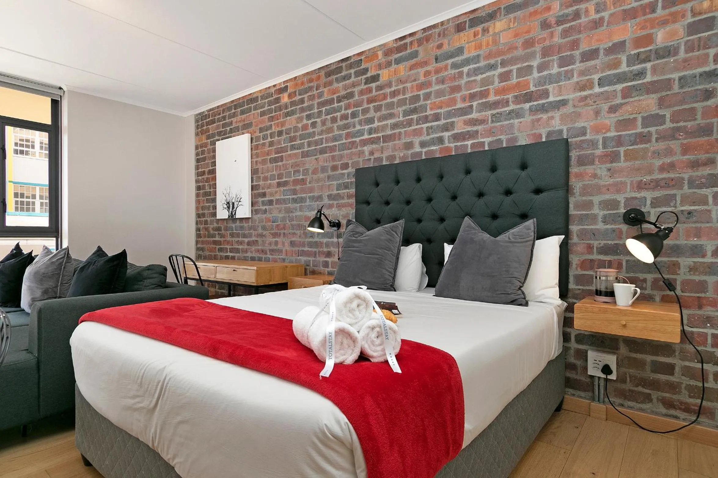 Bedroom, Bed in Urban Artisan Luxury Suites by Totalstay