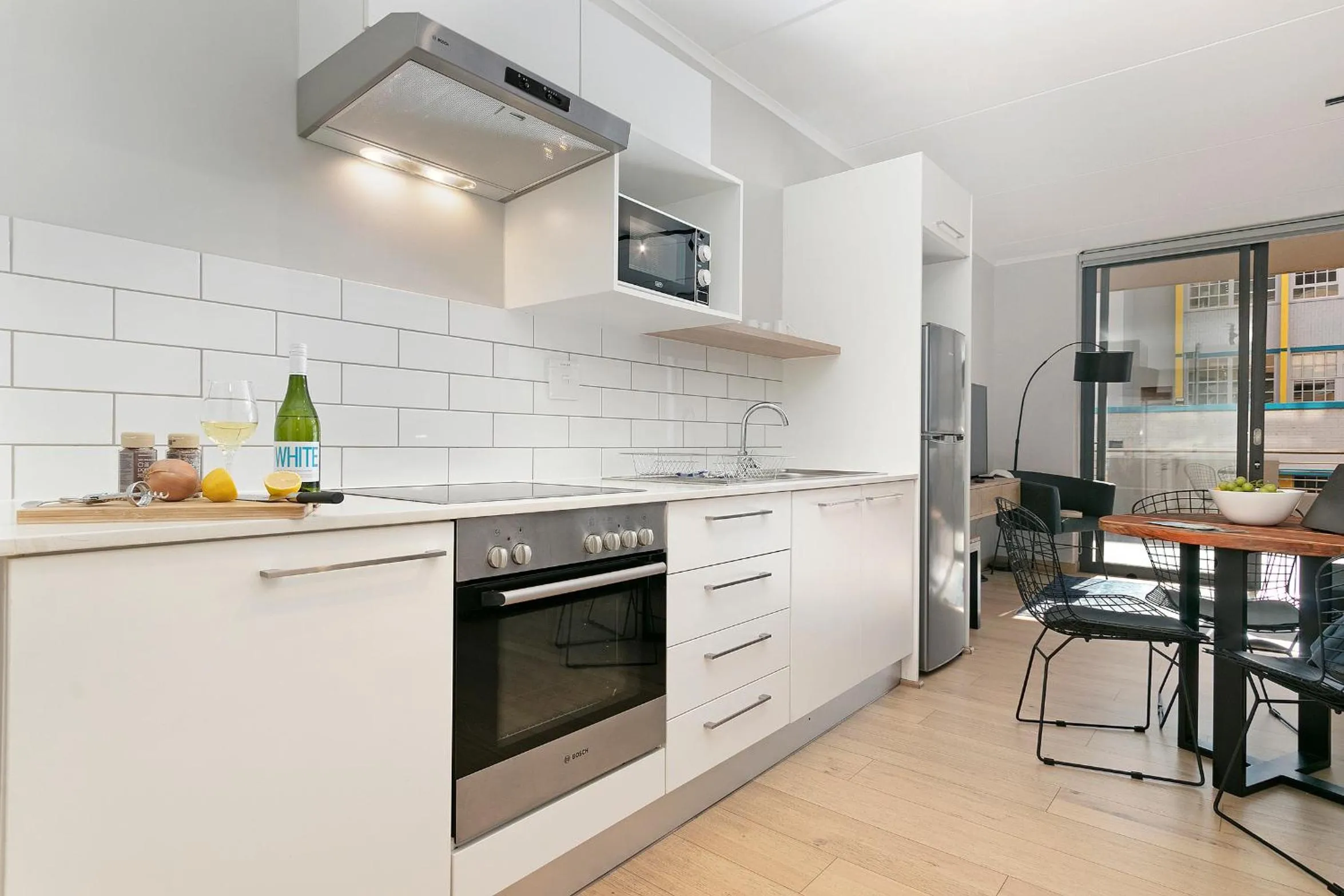 kitchen in Urban Artisan Luxury Suites by Totalstay