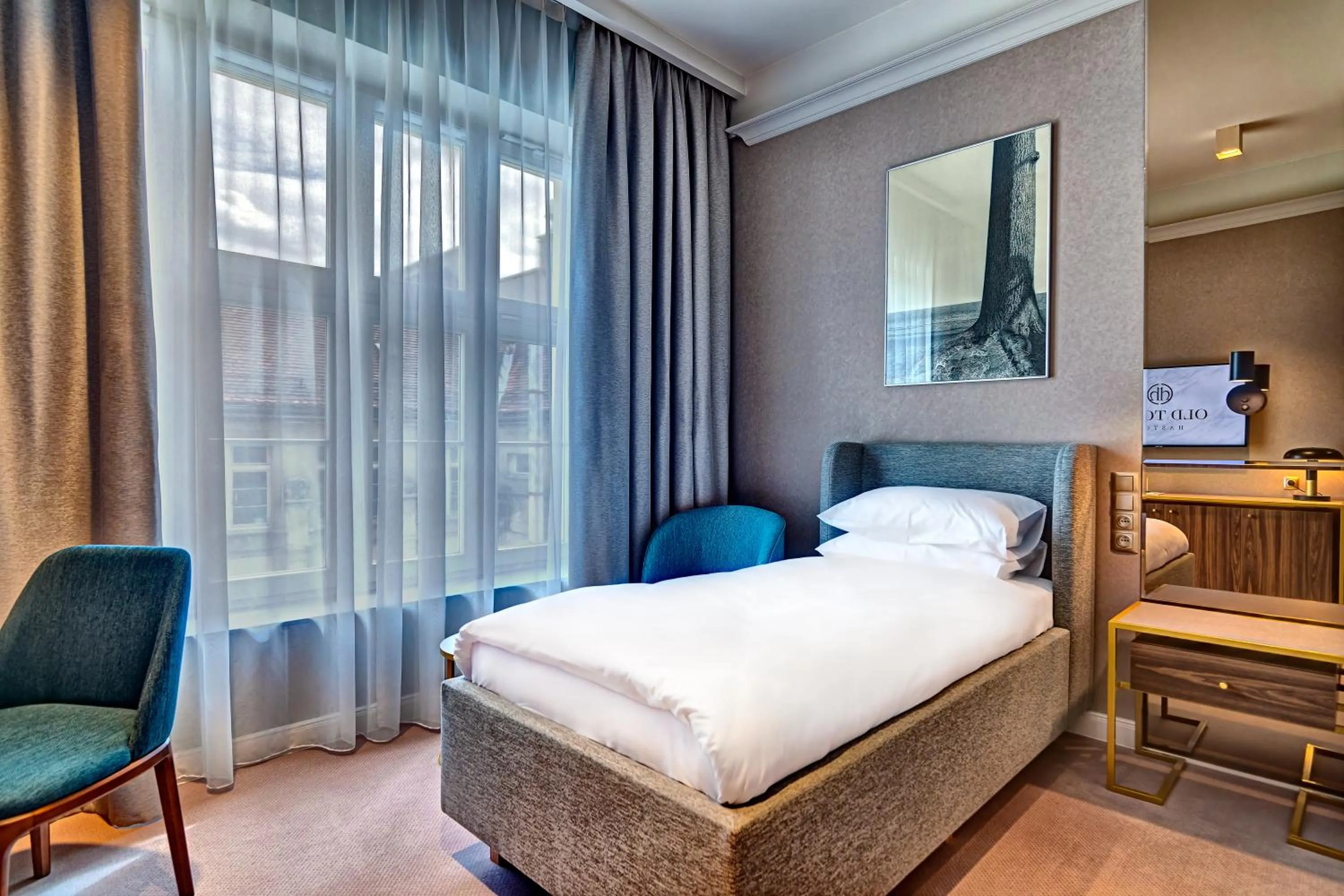 Bedroom, Bed in Old Town Haston