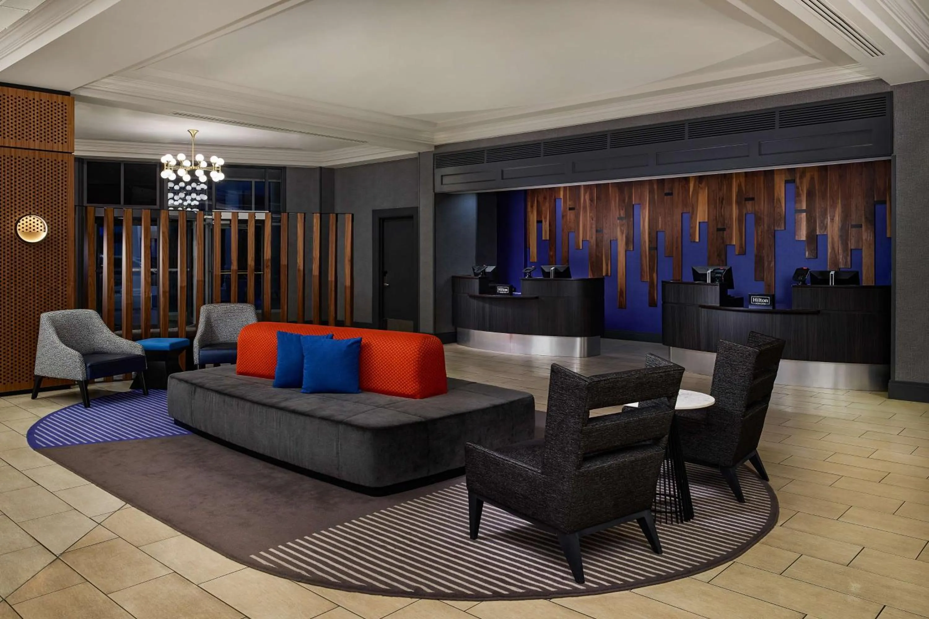 Lobby or reception in Hilton Kansas City Country Club Plaza