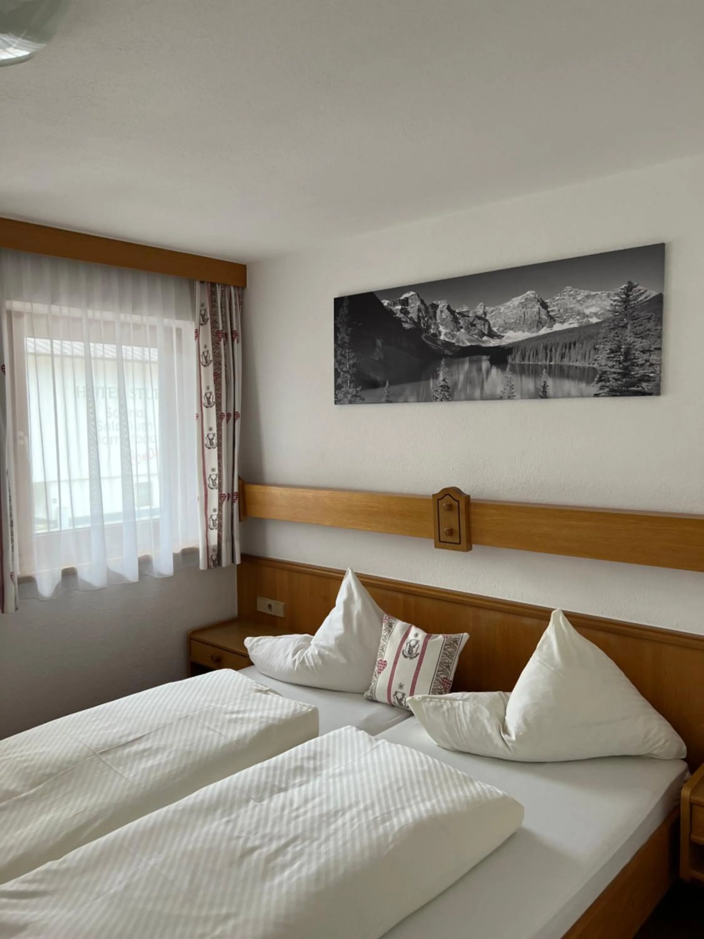 Bed in Hotel Pension Siggi