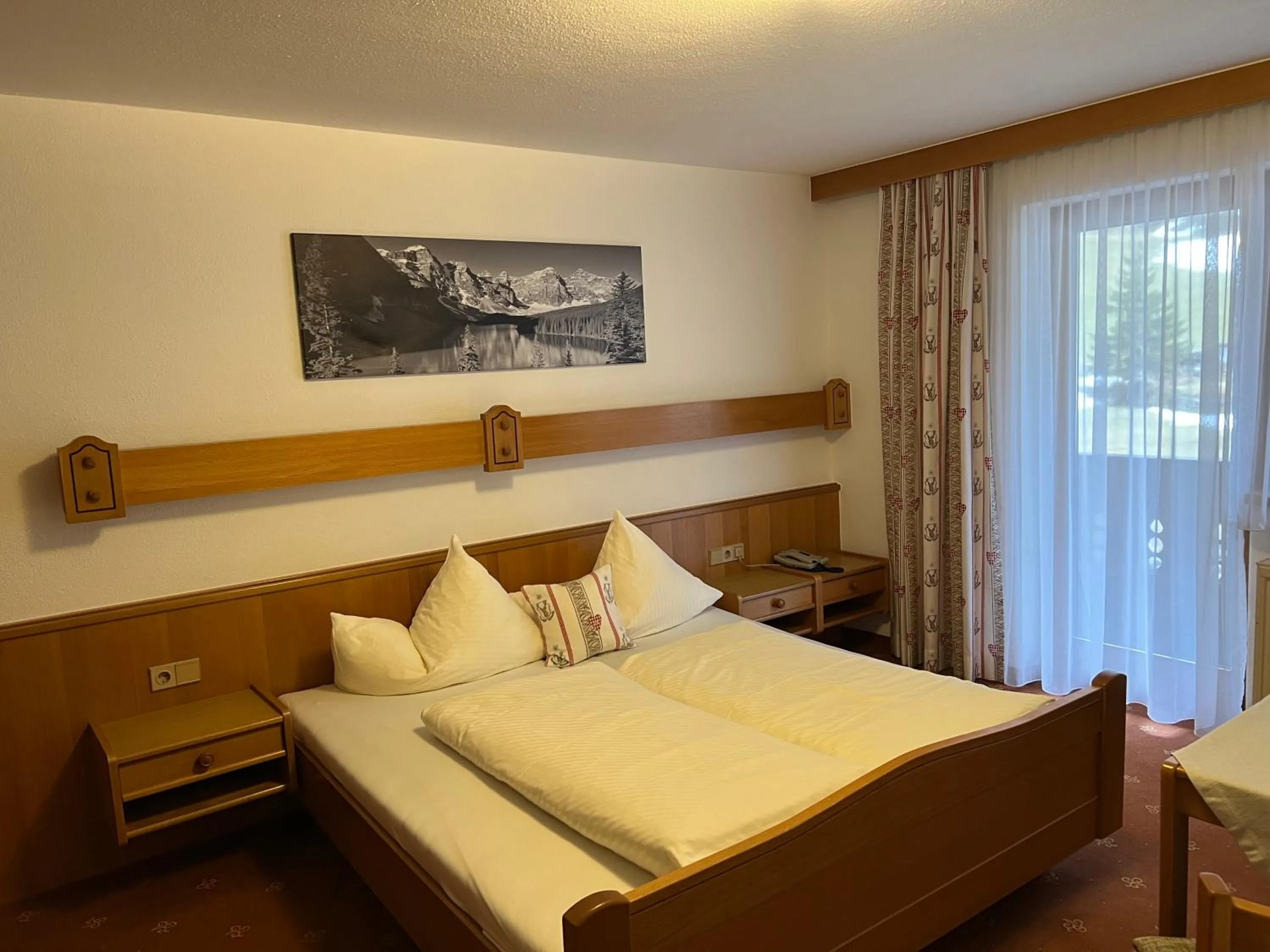 Bed in Hotel Pension Siggi