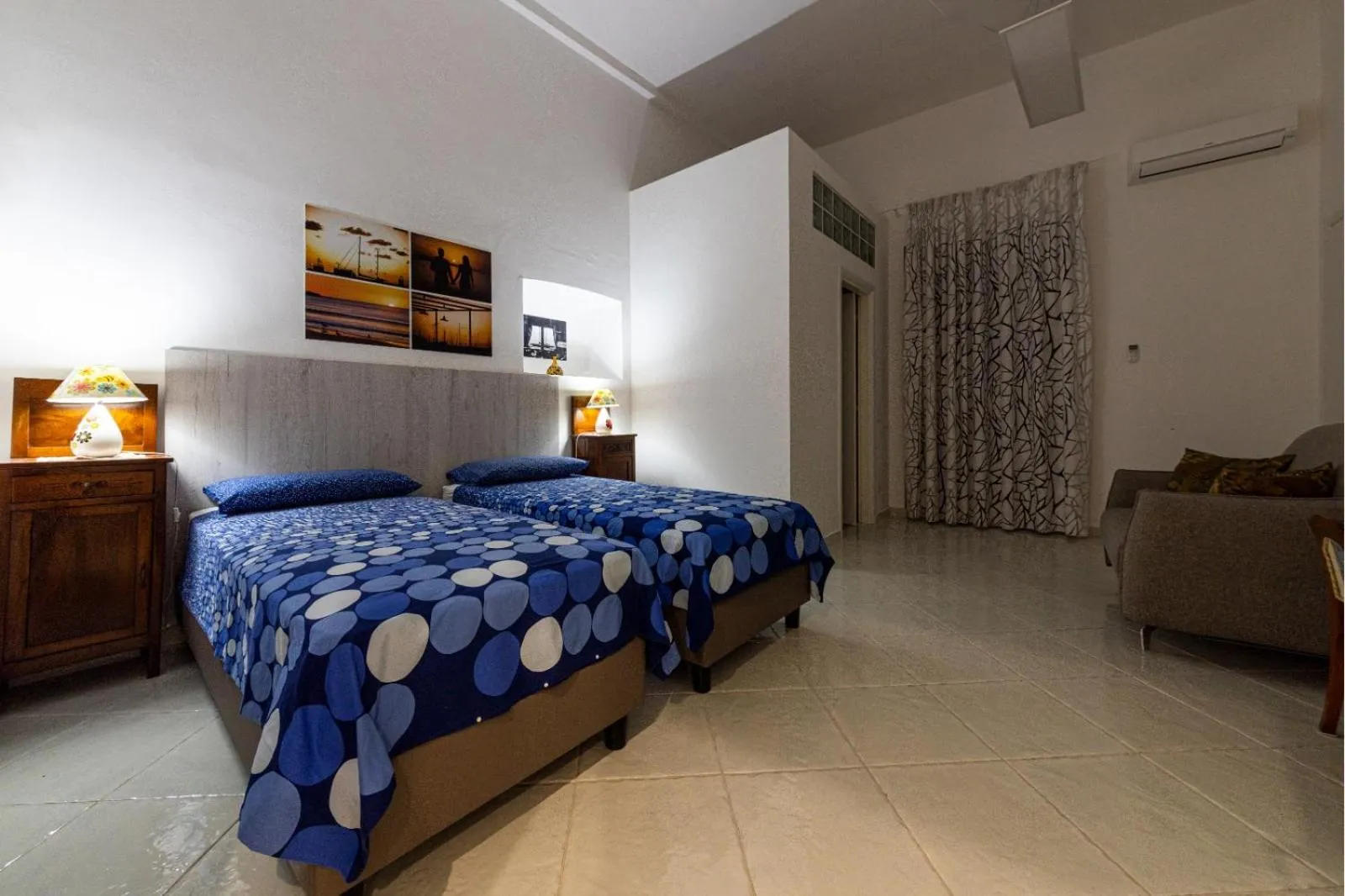 Bathroom, Bed in B&B Il Sognatore