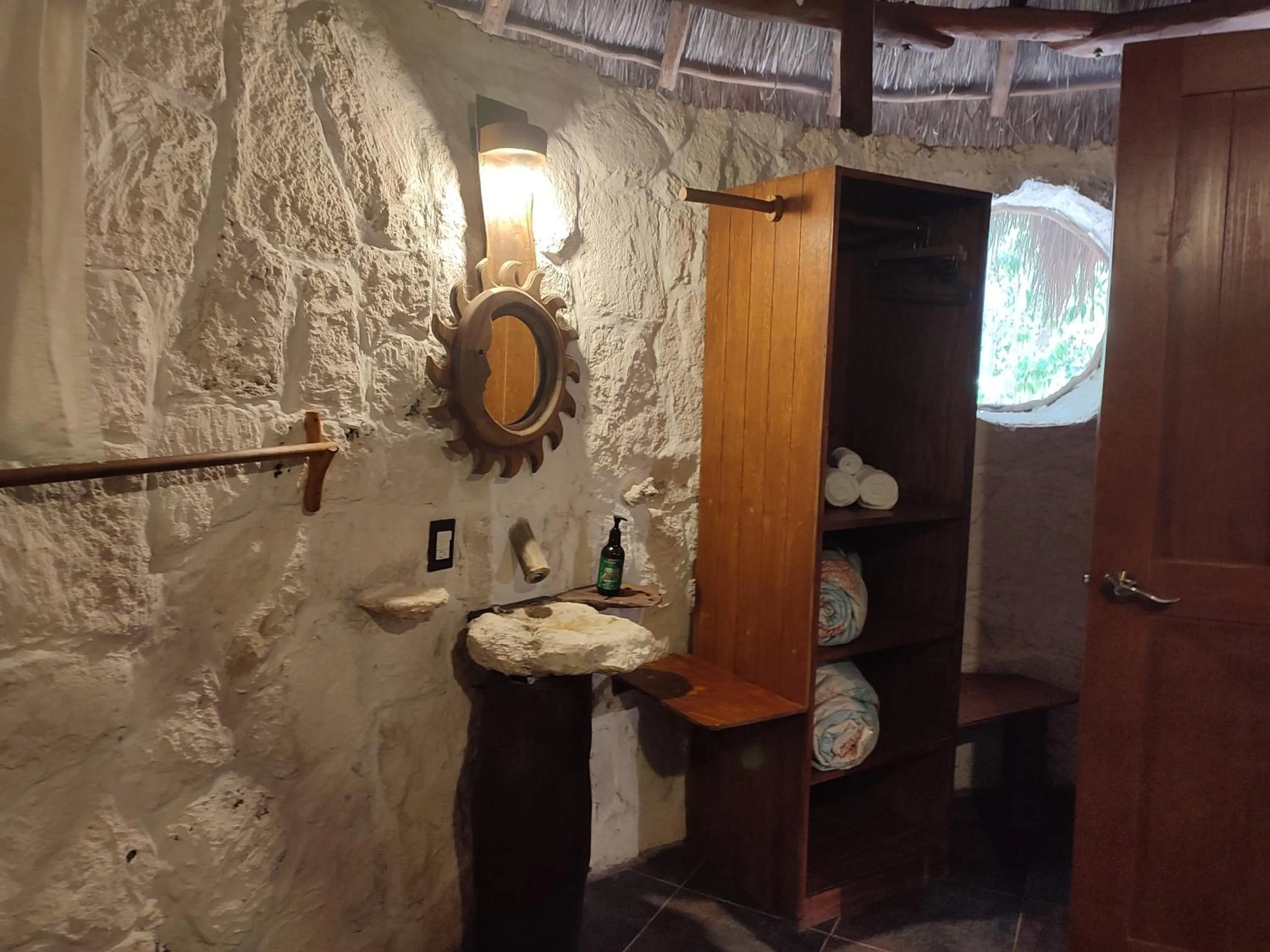 Shower in Aldea Maya-Ha Cabañas con cenotes