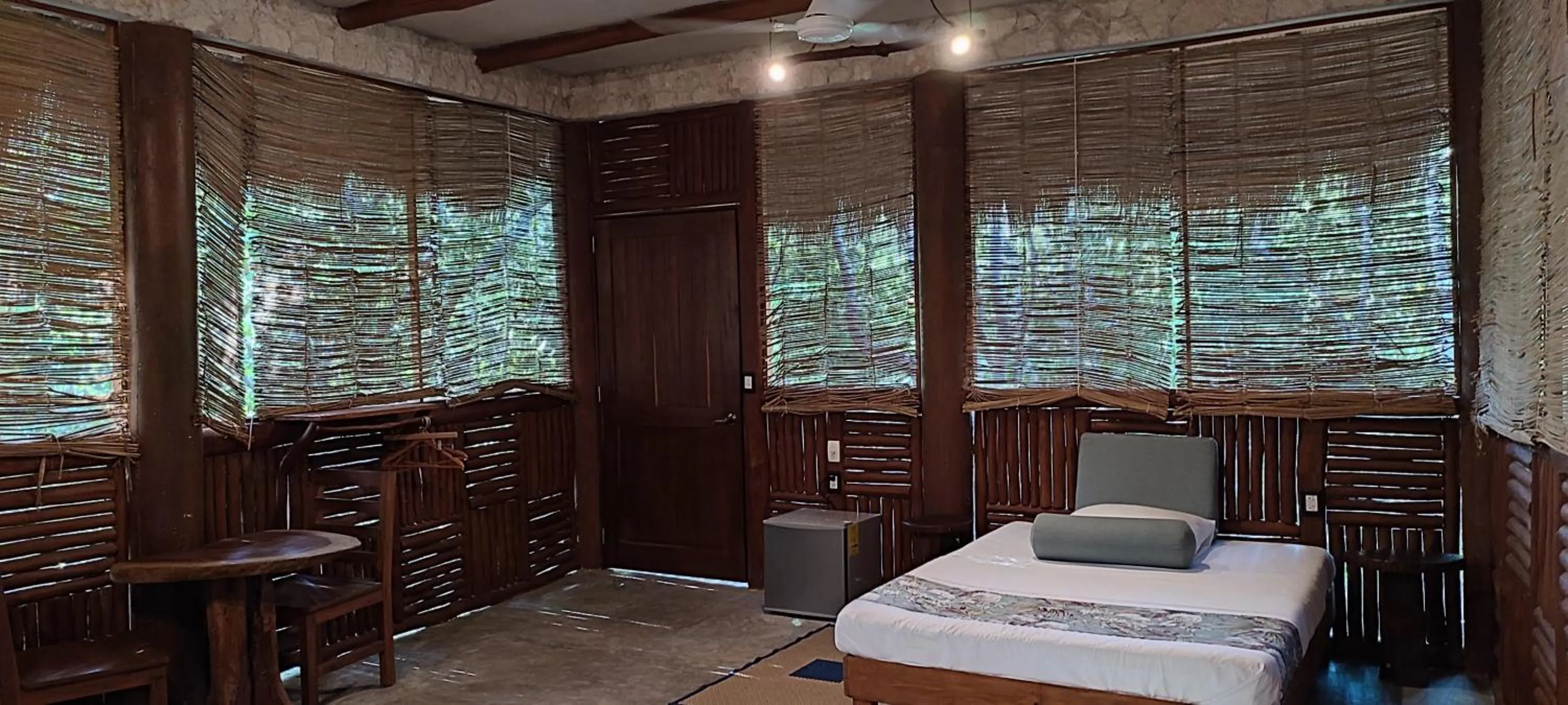 Bed in Aldea Maya-Ha Cabañas con cenotes