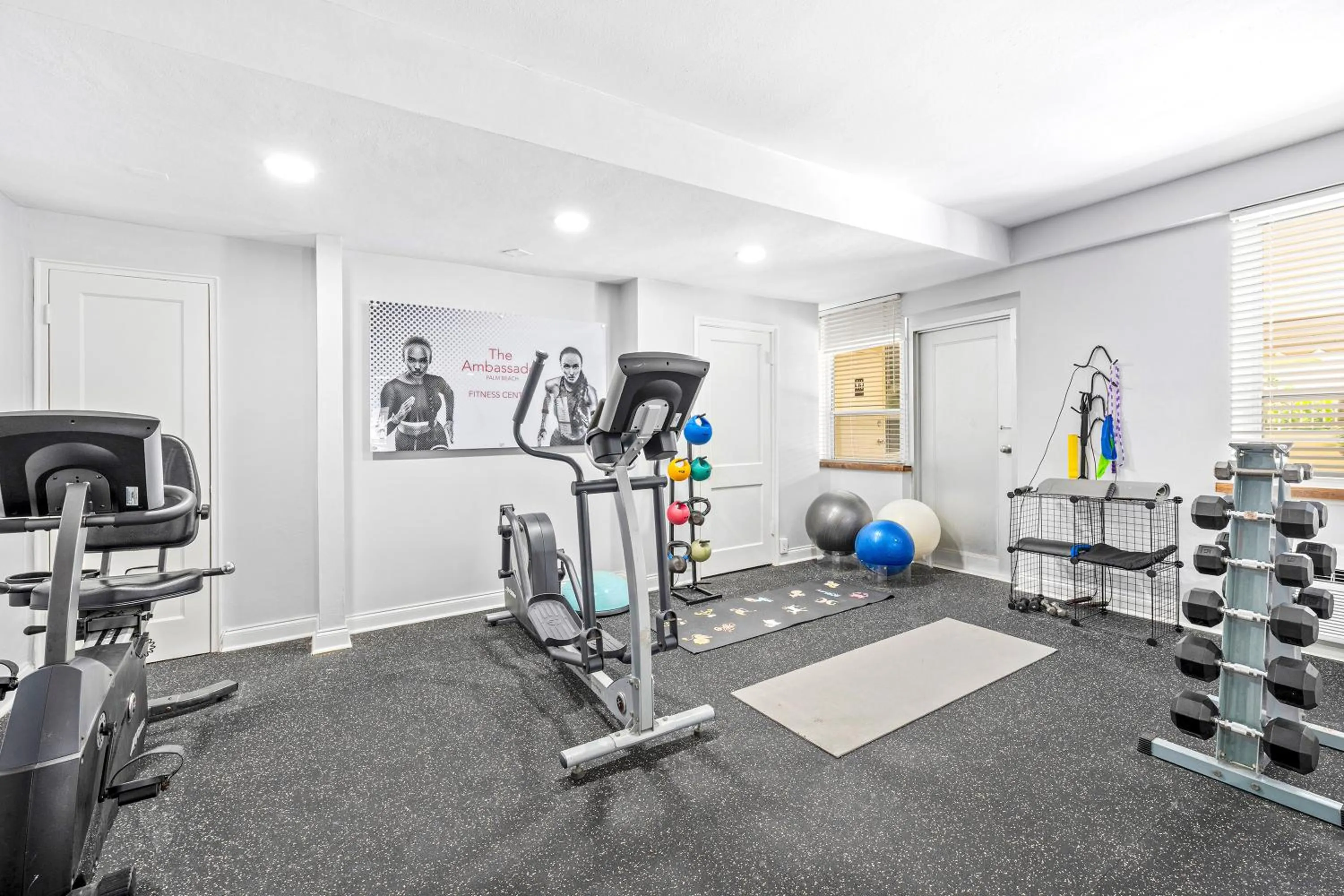 Fitness centre/facilities in The Ambassador Hotel