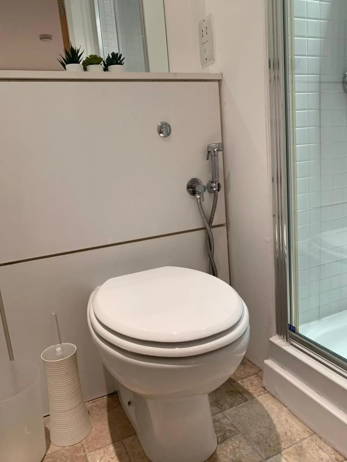 Shower in The Riding Gate Apartment