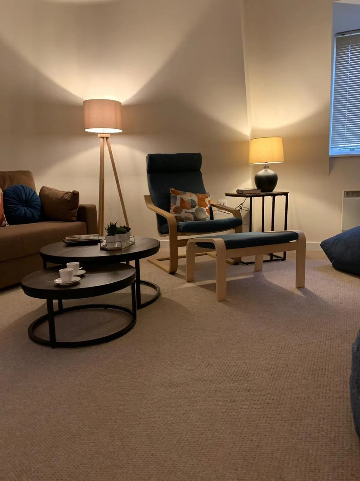 Living room in The Riding Gate Apartment