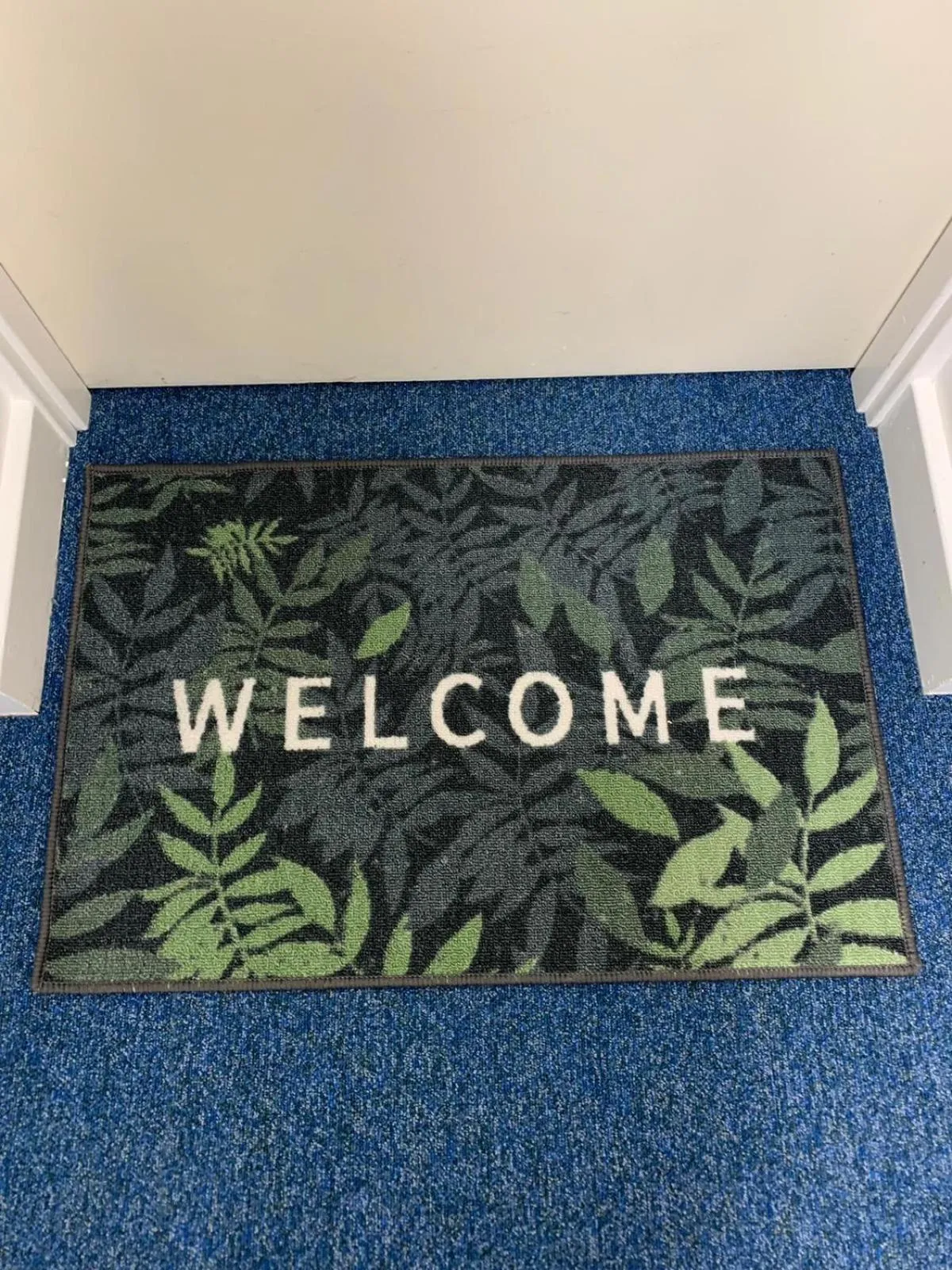 Text overlay in The Riding Gate Apartment