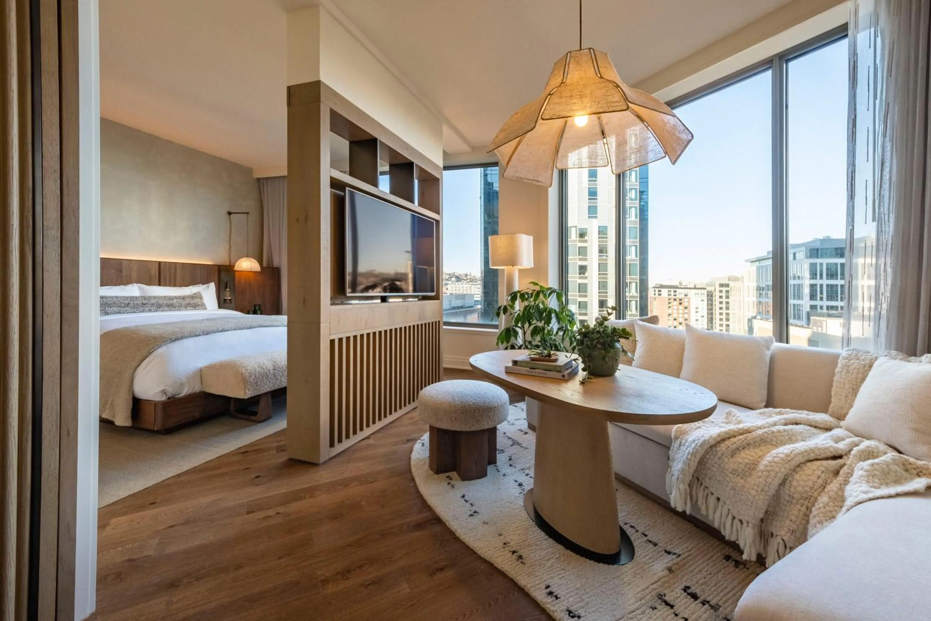 View (from property/room), Bed in 1 Hotel Seattle