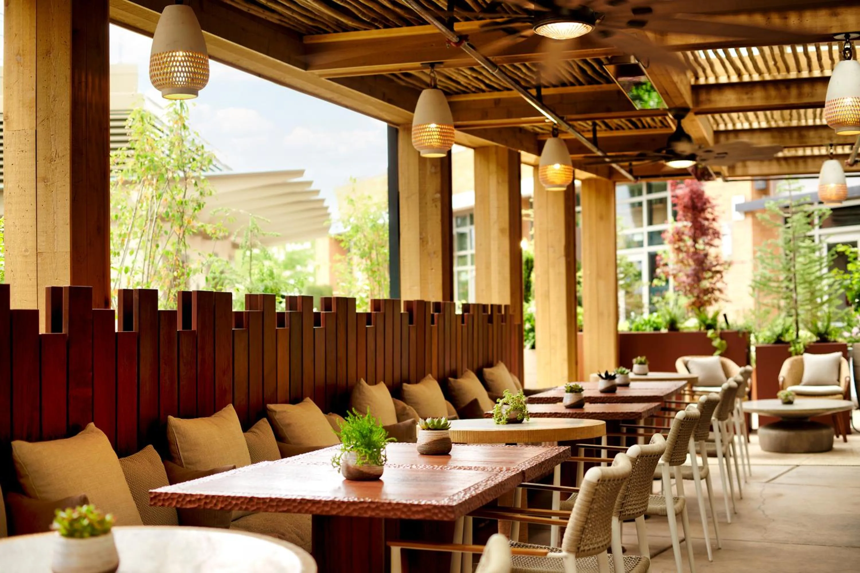 Patio in 1 Hotel Seattle